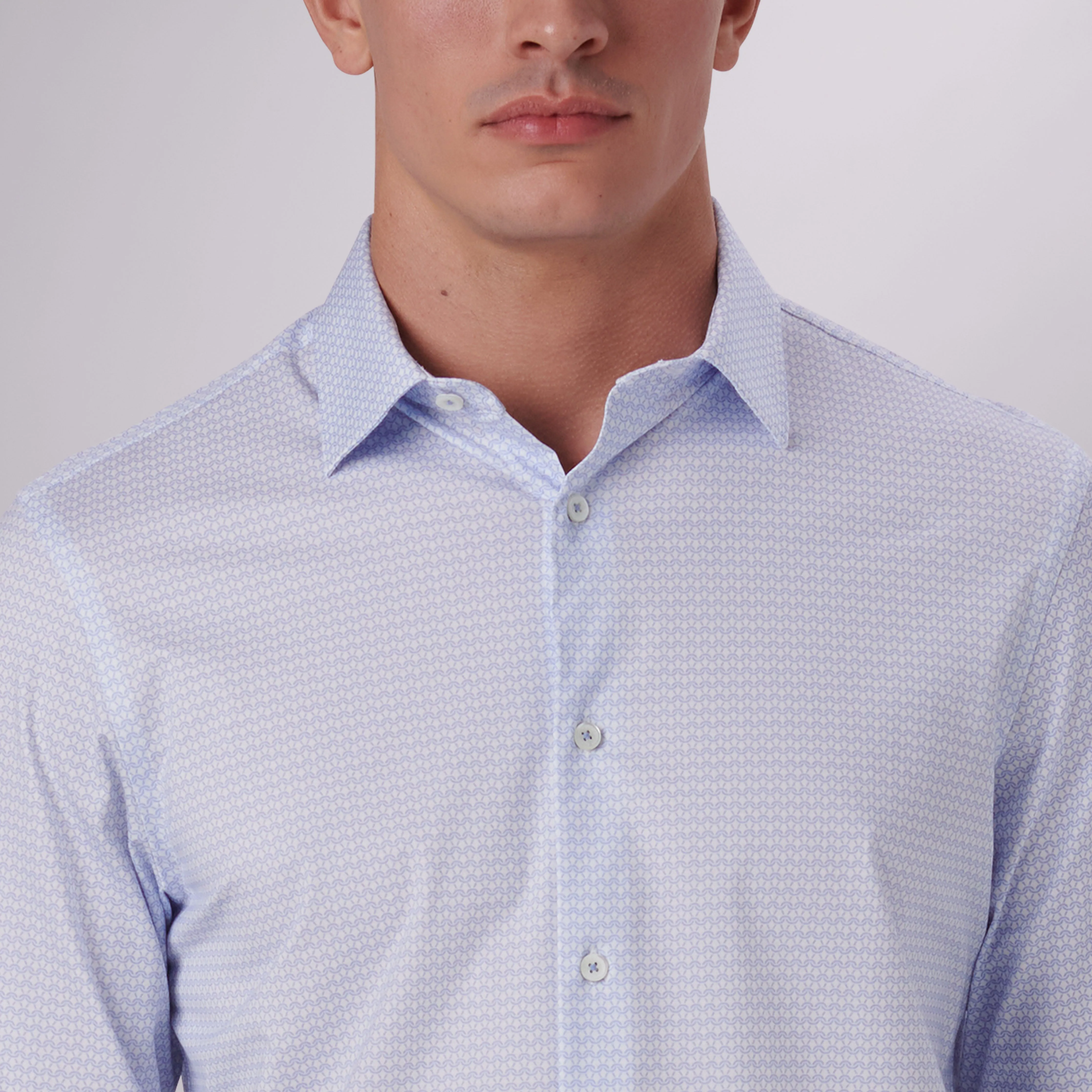 James Chain Link Print OoohCotton Shirt