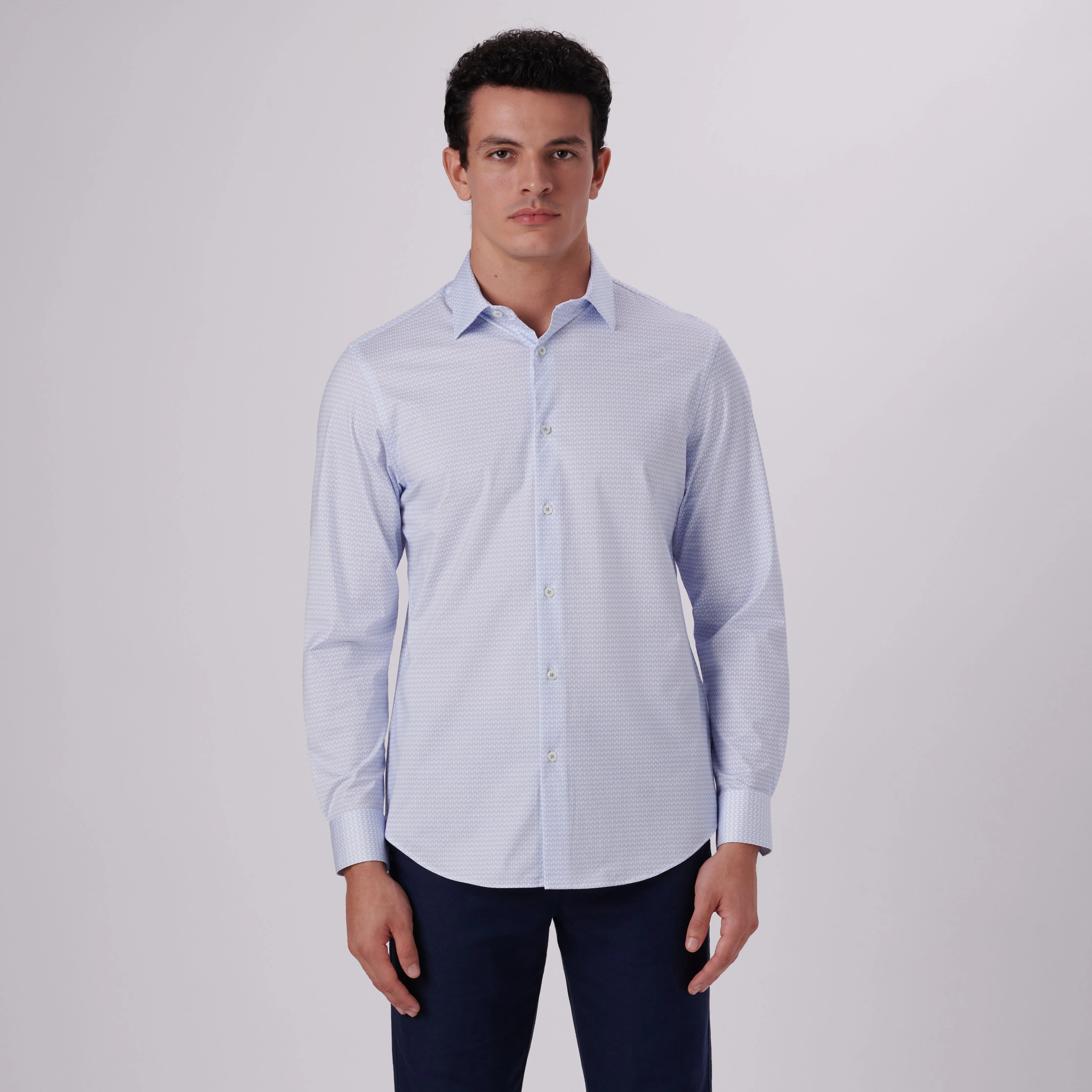 James Chain Link Print OoohCotton Shirt