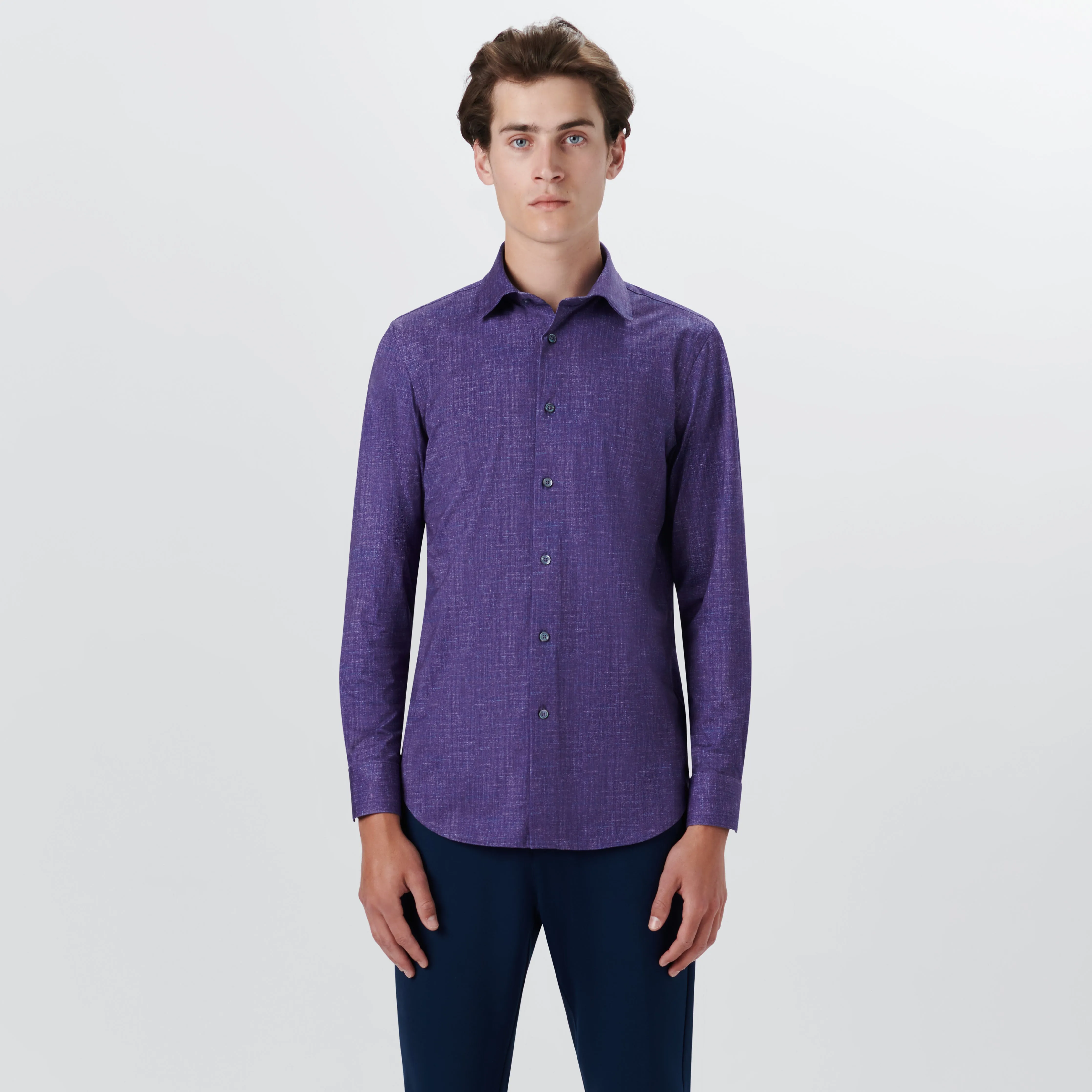 JAMES Chambray Print OoohCotton Shirt