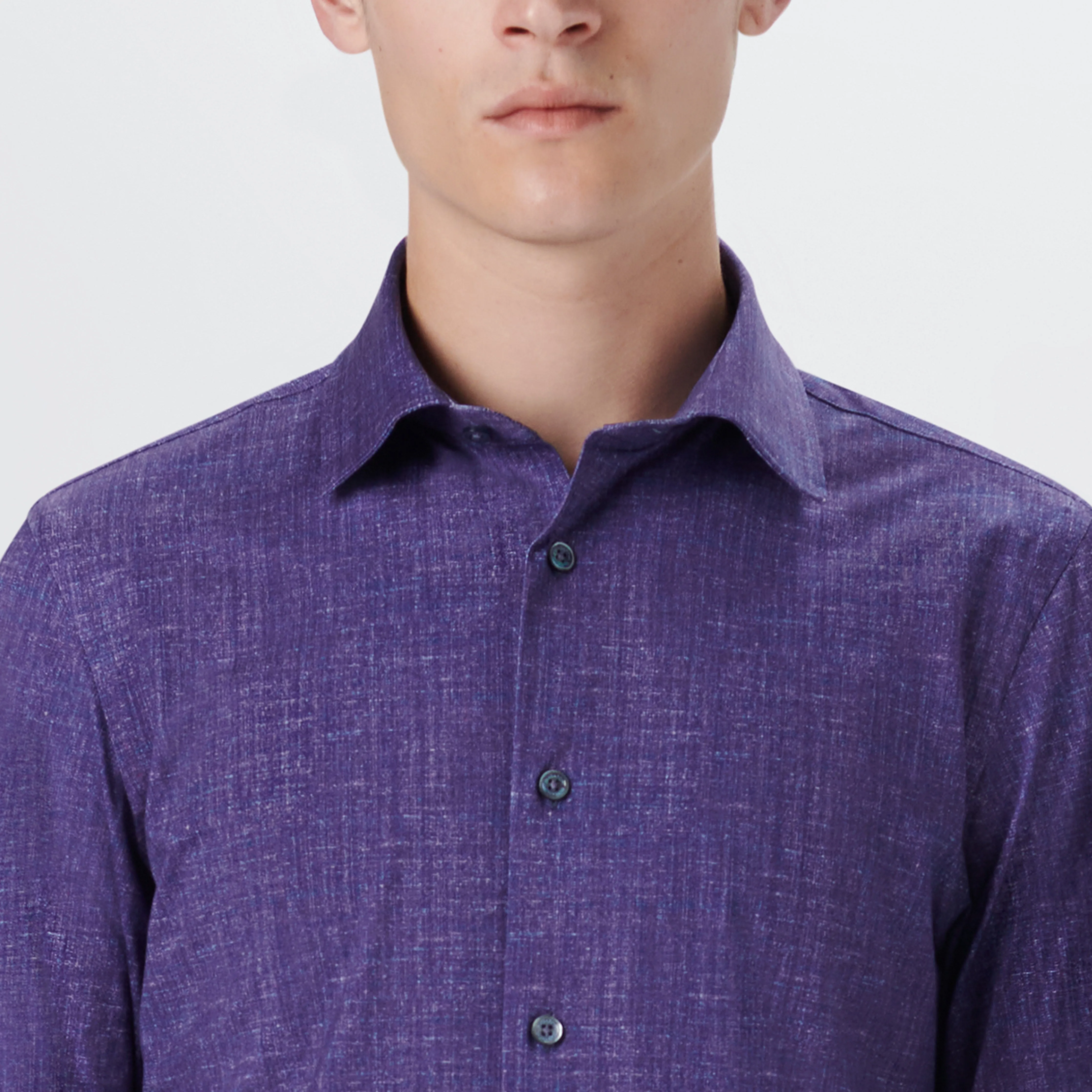 JAMES Chambray Print OoohCotton Shirt