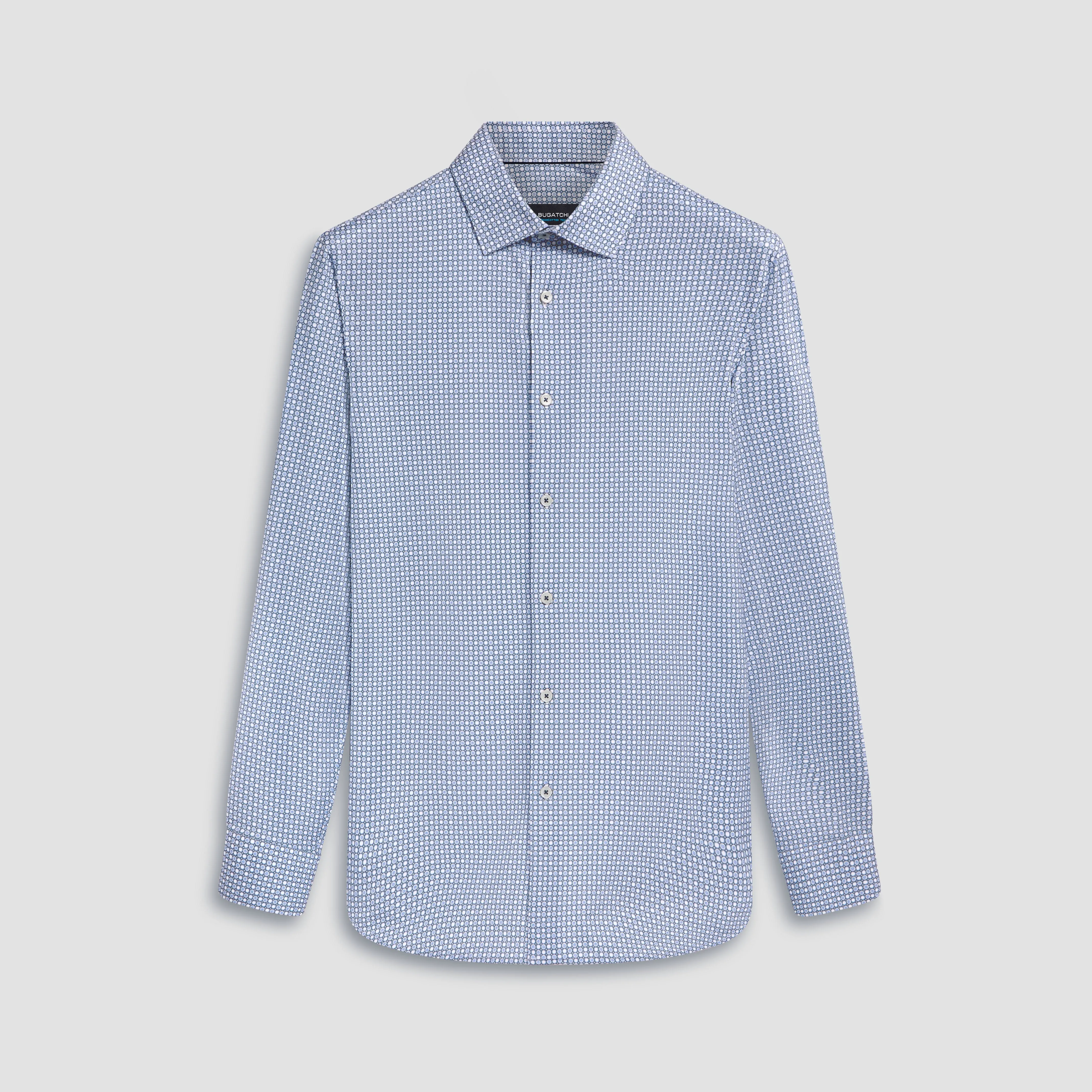 James Coin Dot Print OoohCotton Shirt