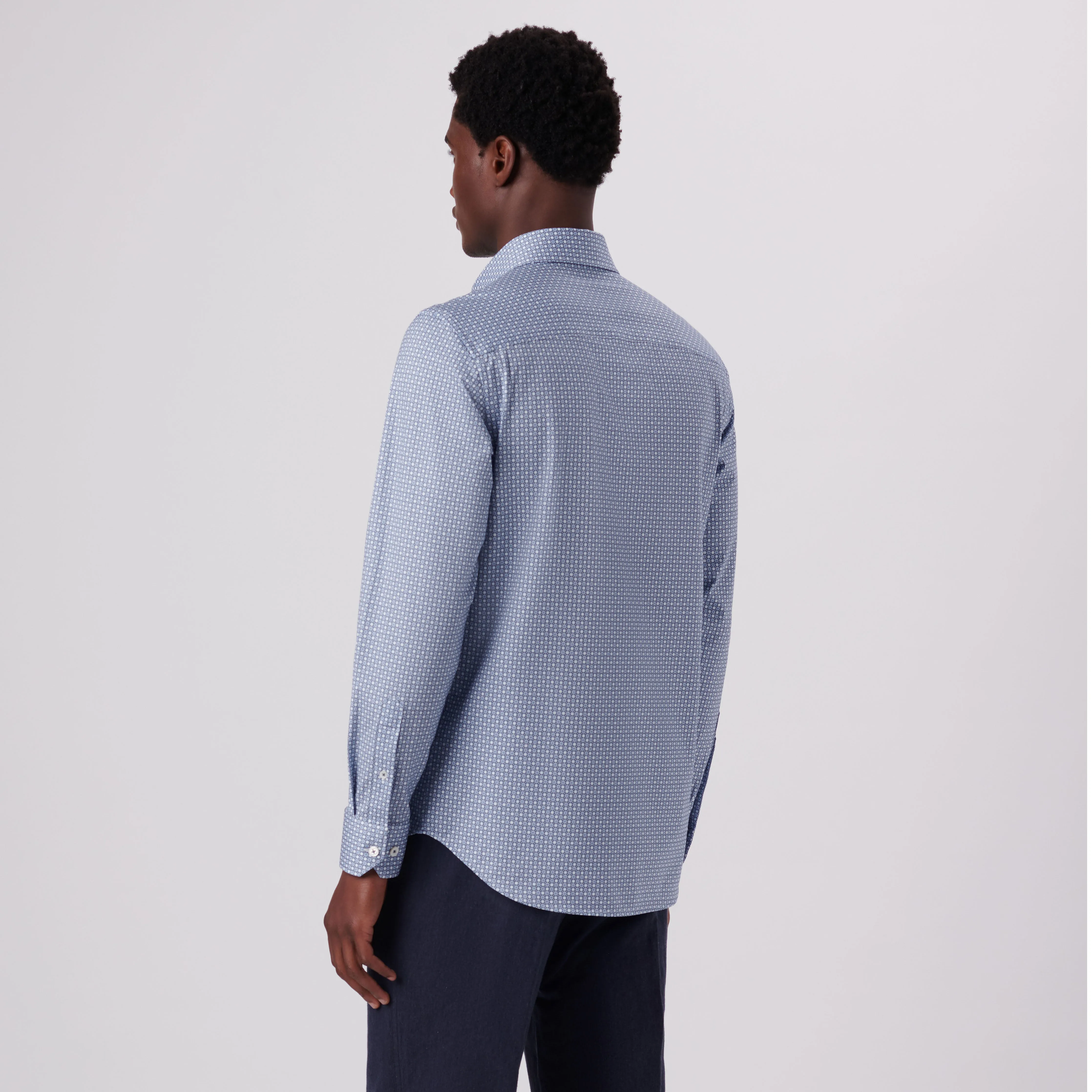 James Coin Dot Print OoohCotton Shirt