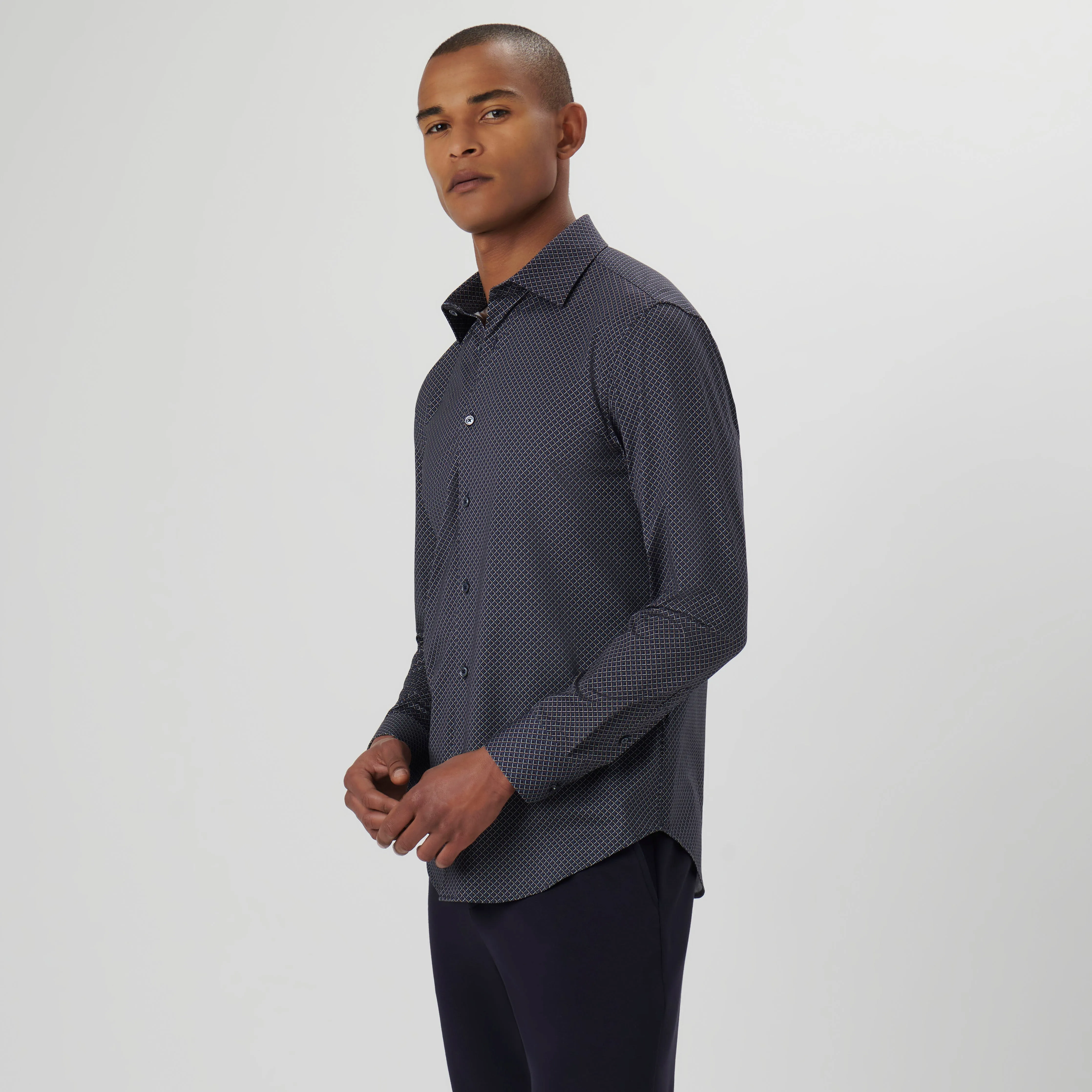 James Diamond Check OoohCotton Shirt