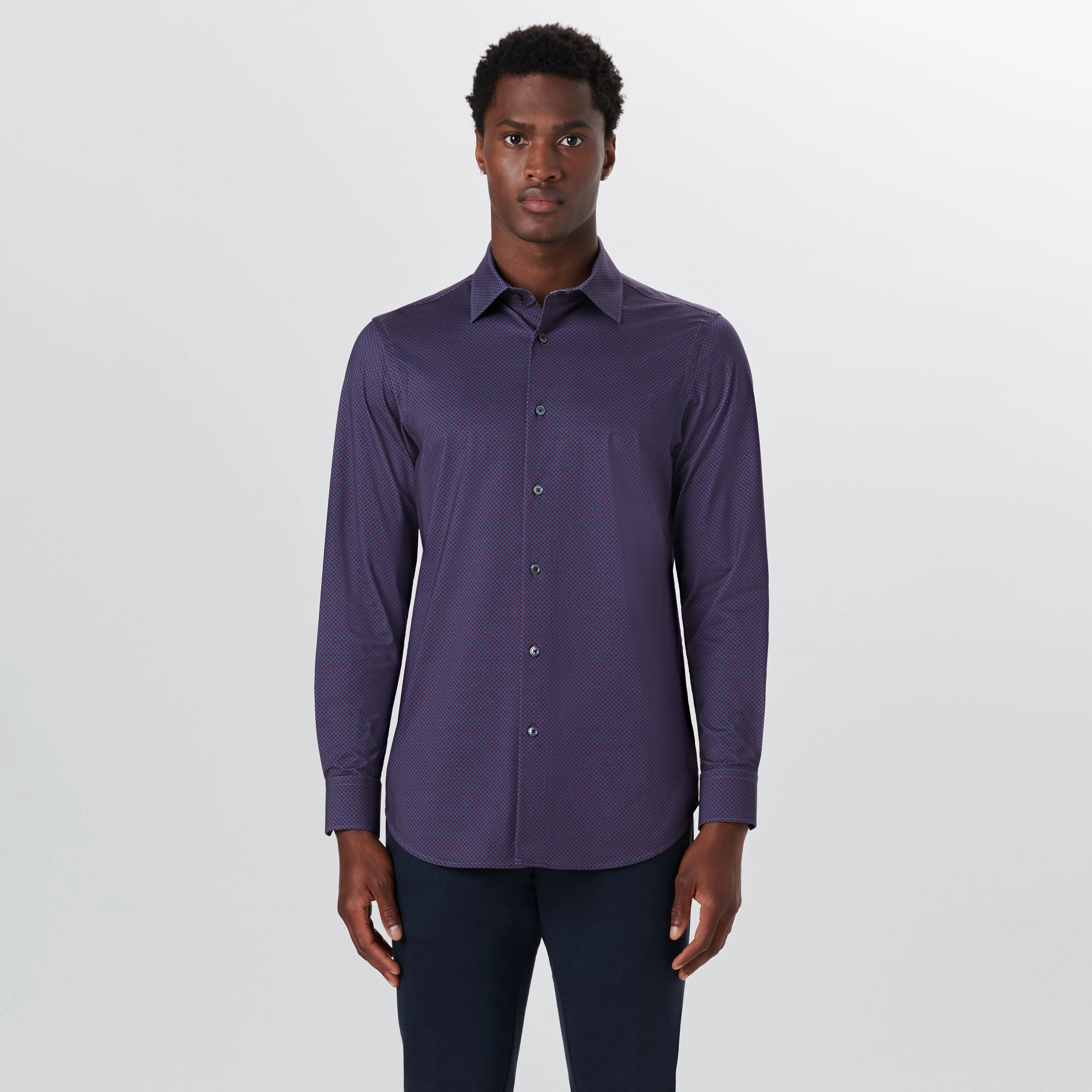 JAMES Dot Print OoohCotton Shirt