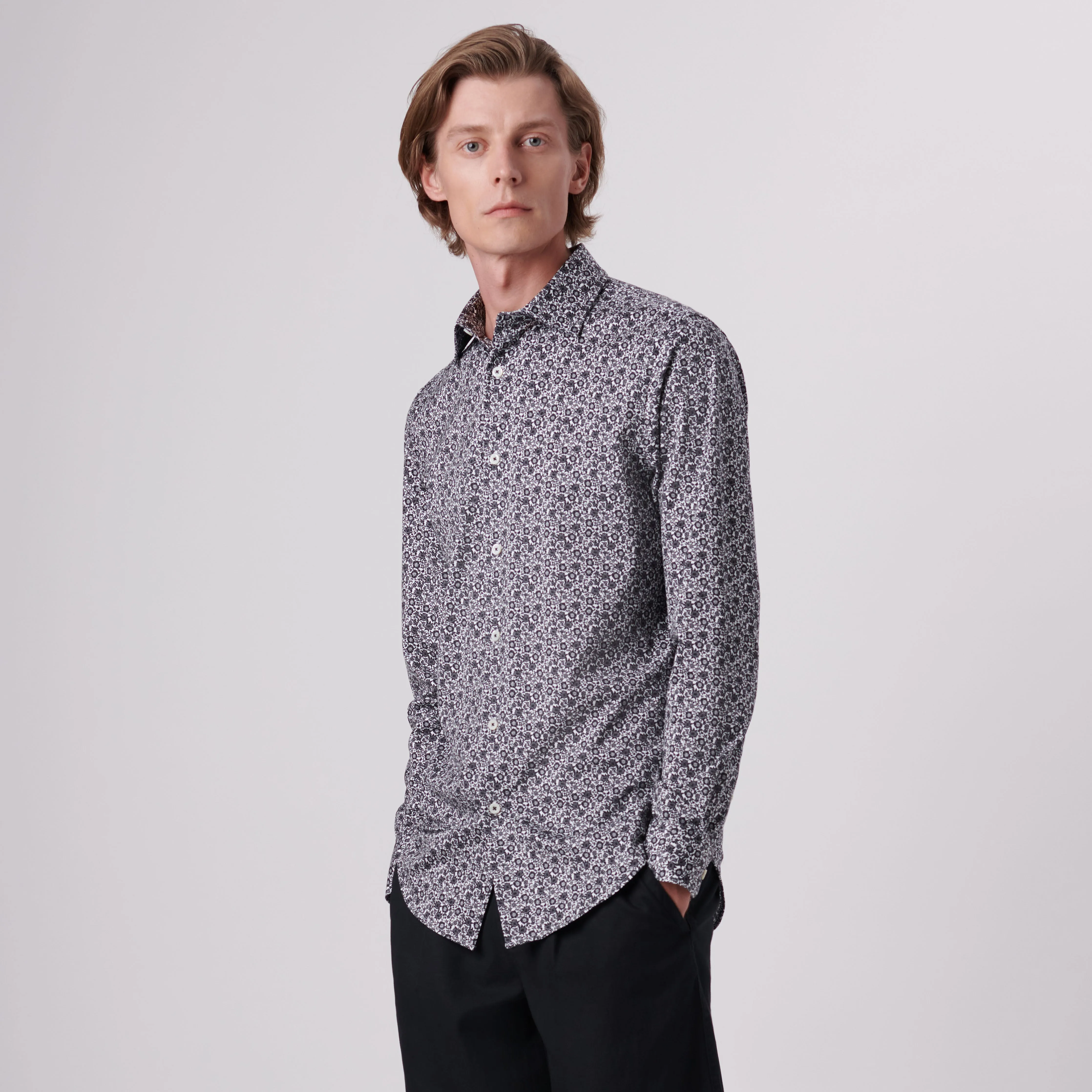 James Floral Print OoohCotton Shirt