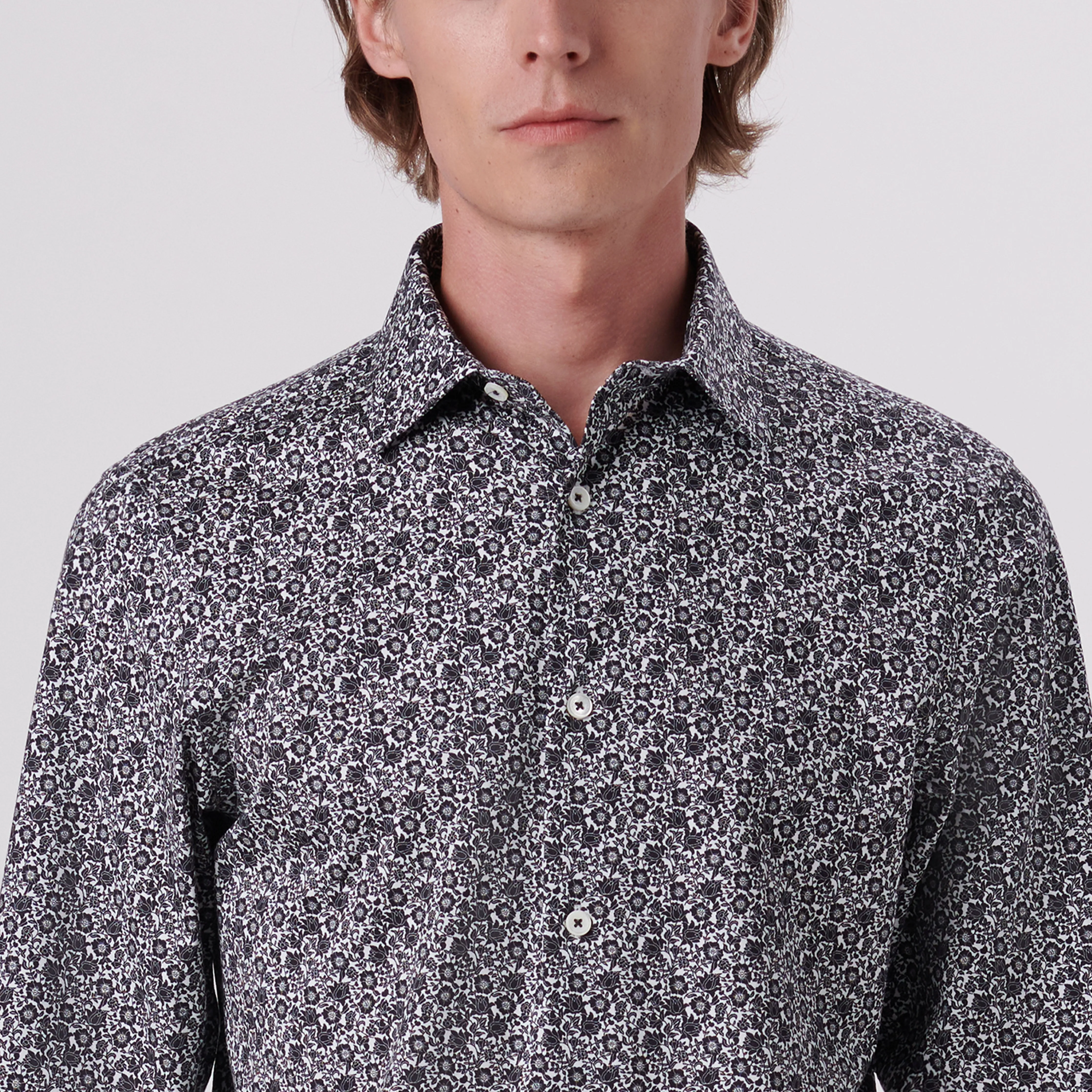 James Floral Print OoohCotton Shirt
