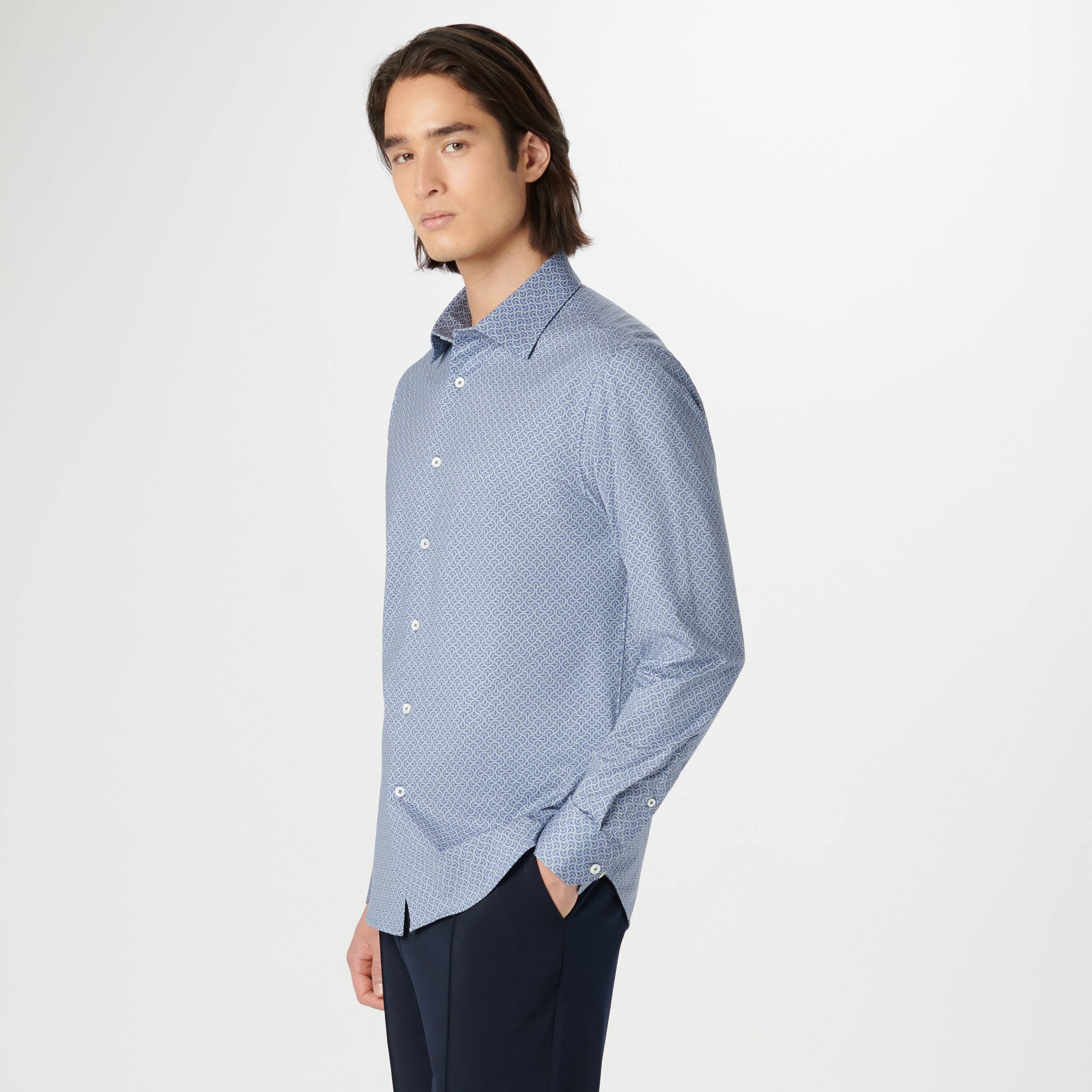 James Geometric OoohCotton Shirt