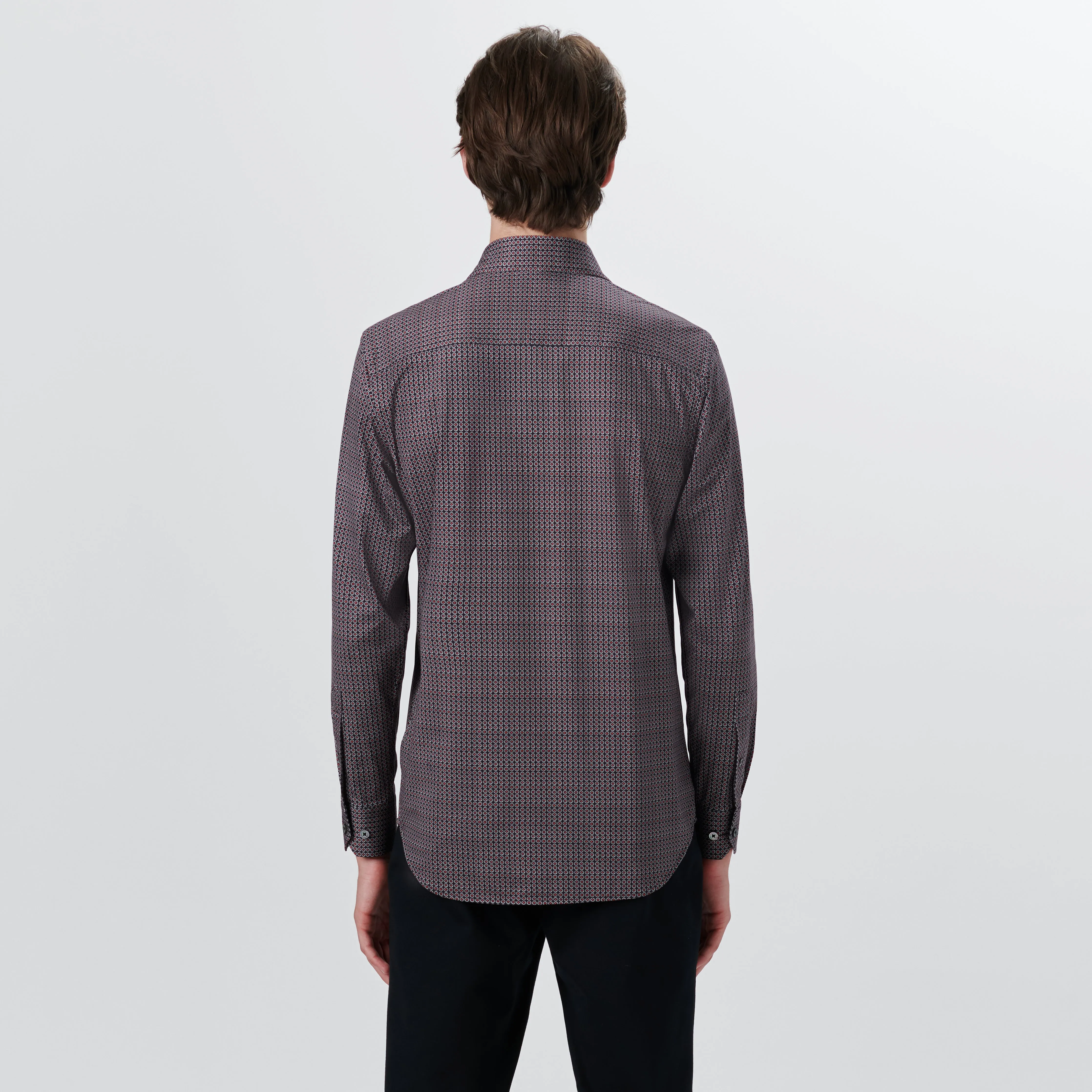 JAMES Geometric Print OoohCotton Shirt