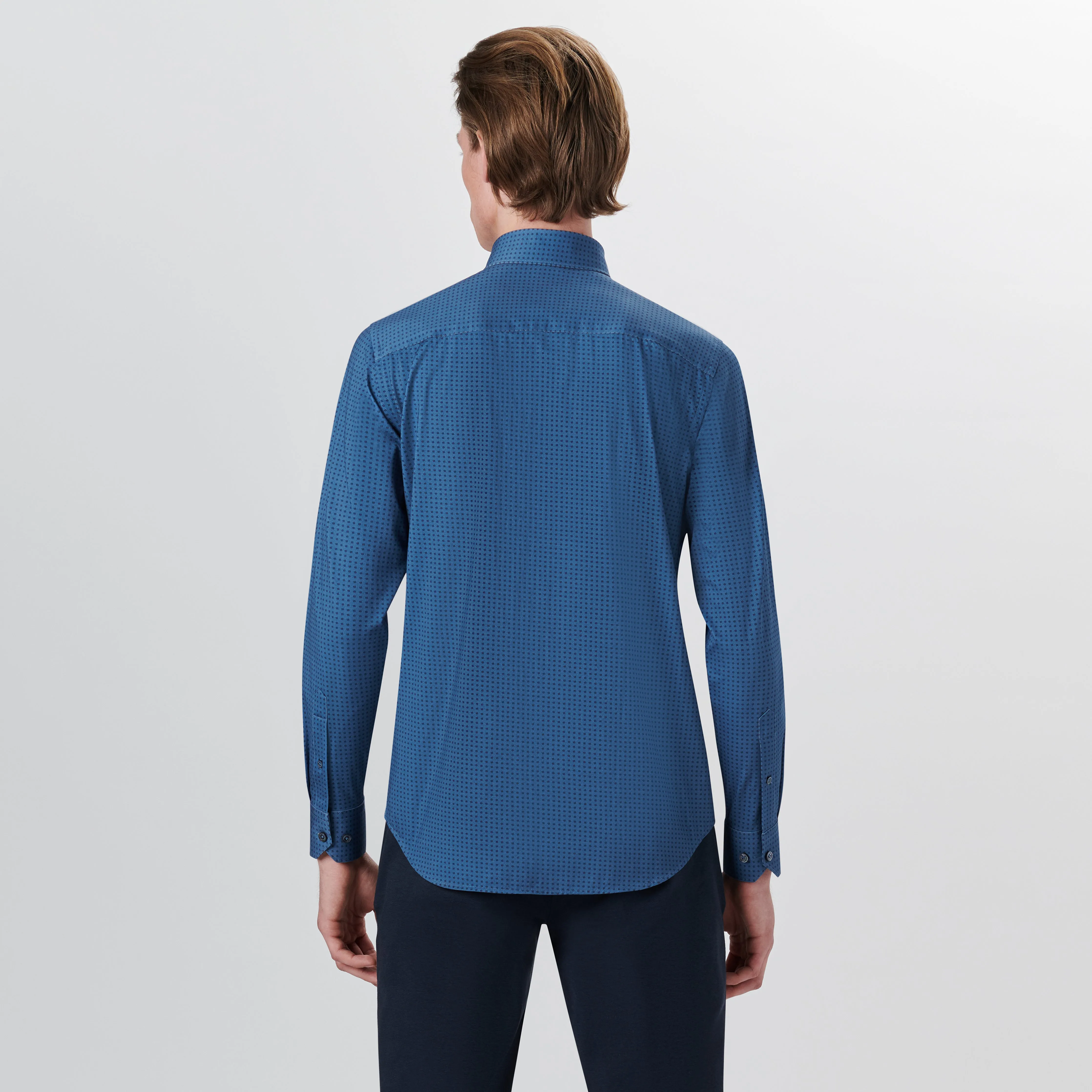JAMES Geometric Print OoohCotton Shirt