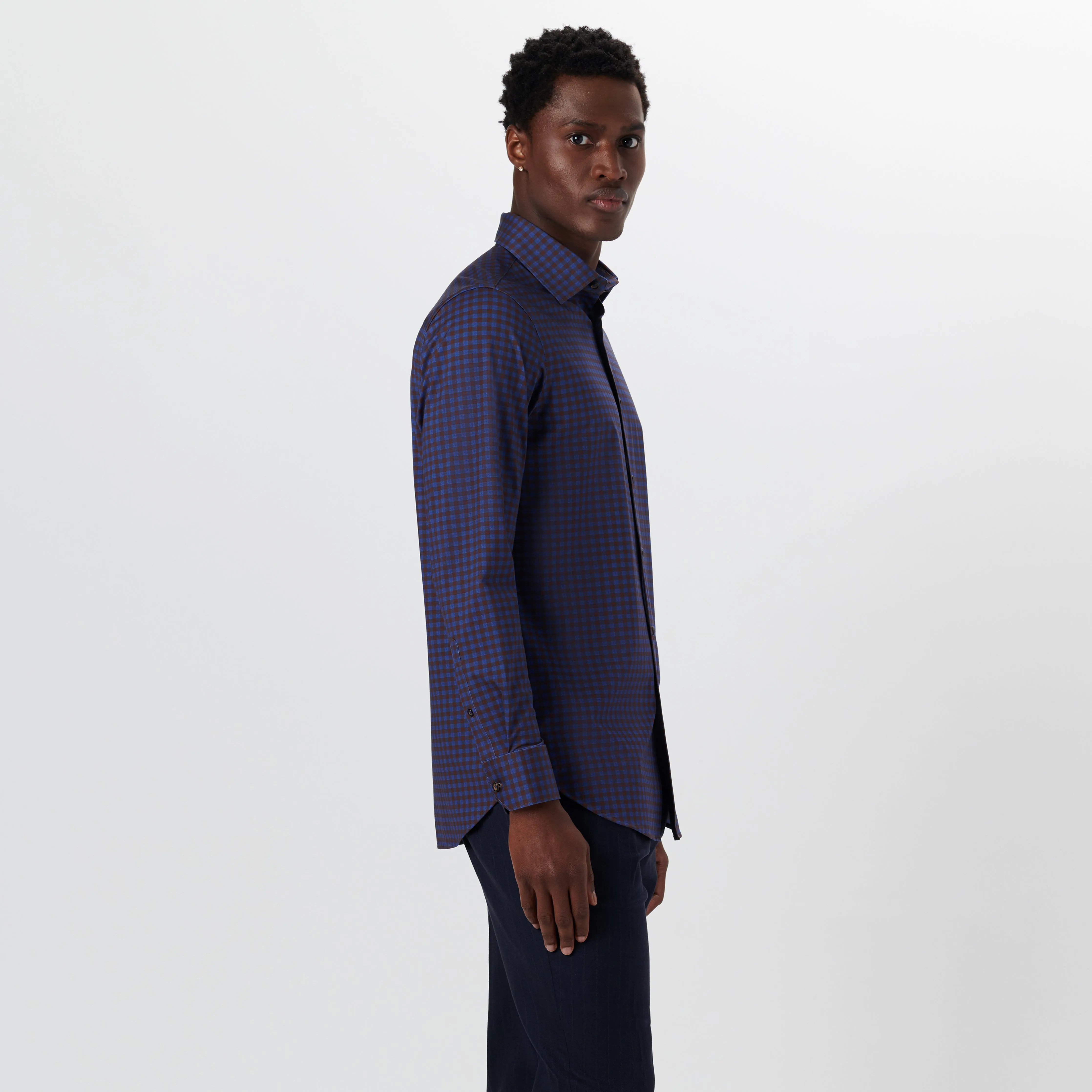 JAMES Gingham Check OoohCotton Shirt