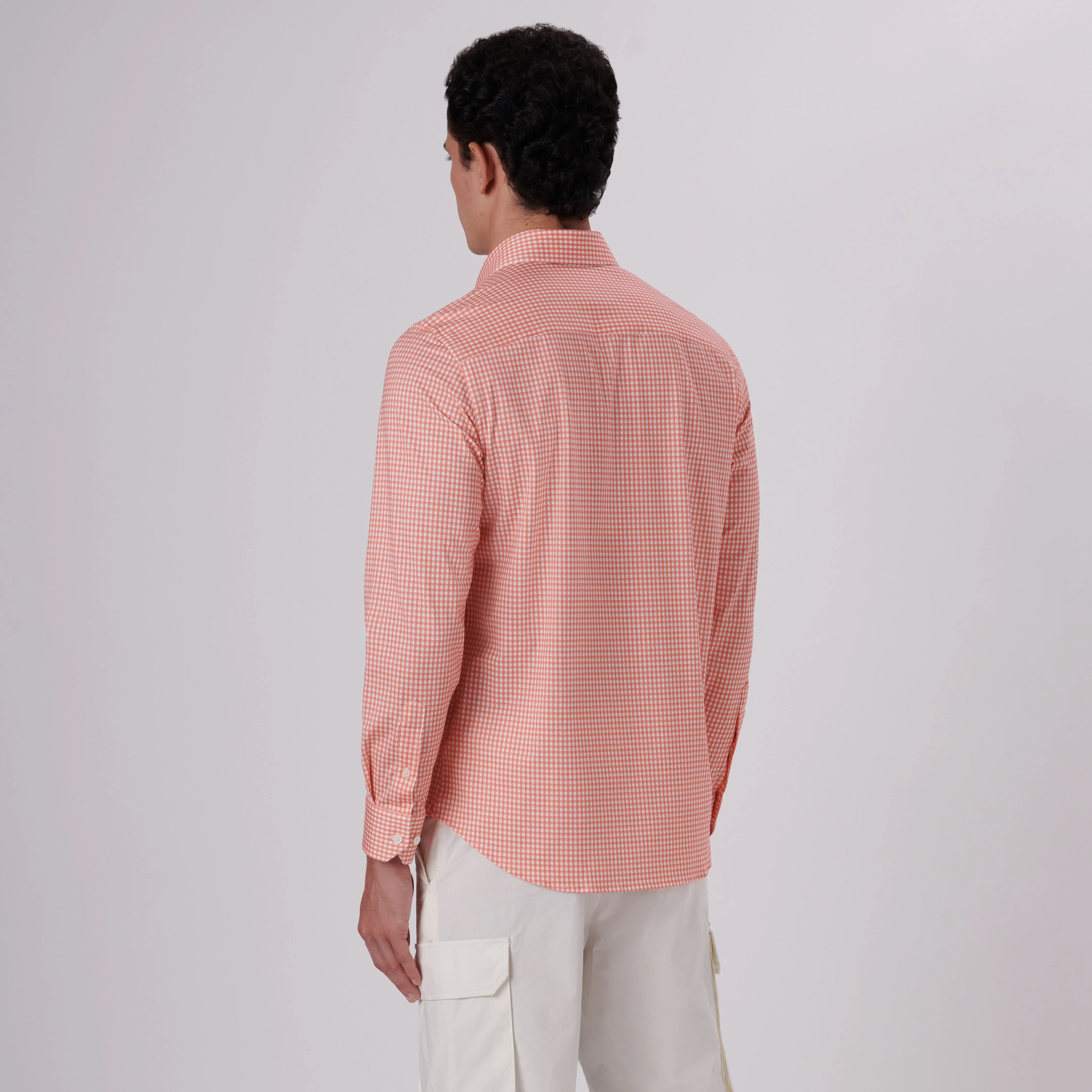James Gingham Check Print OoohCotton Shirt