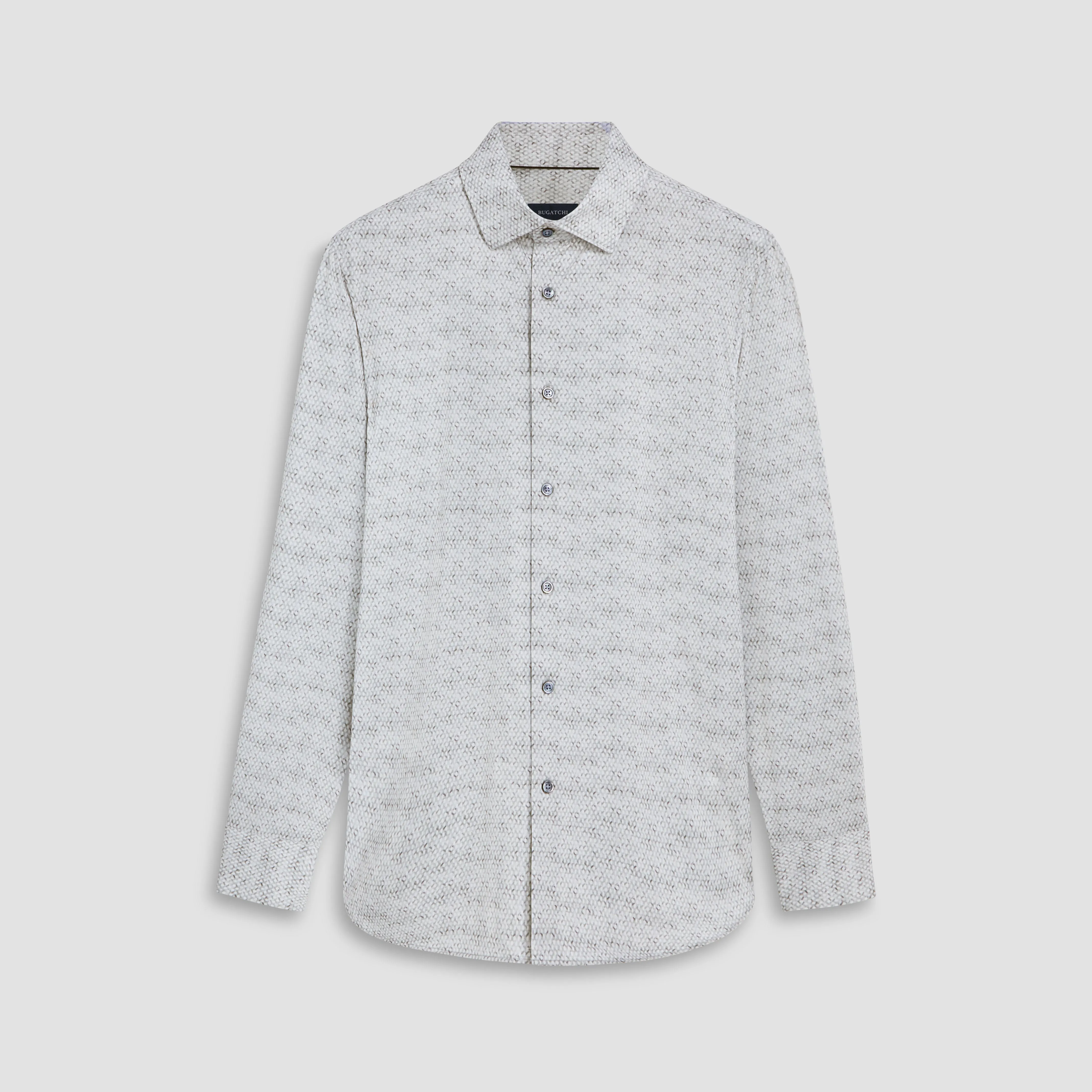 James Honeycomb Print OoohCotton Shirt