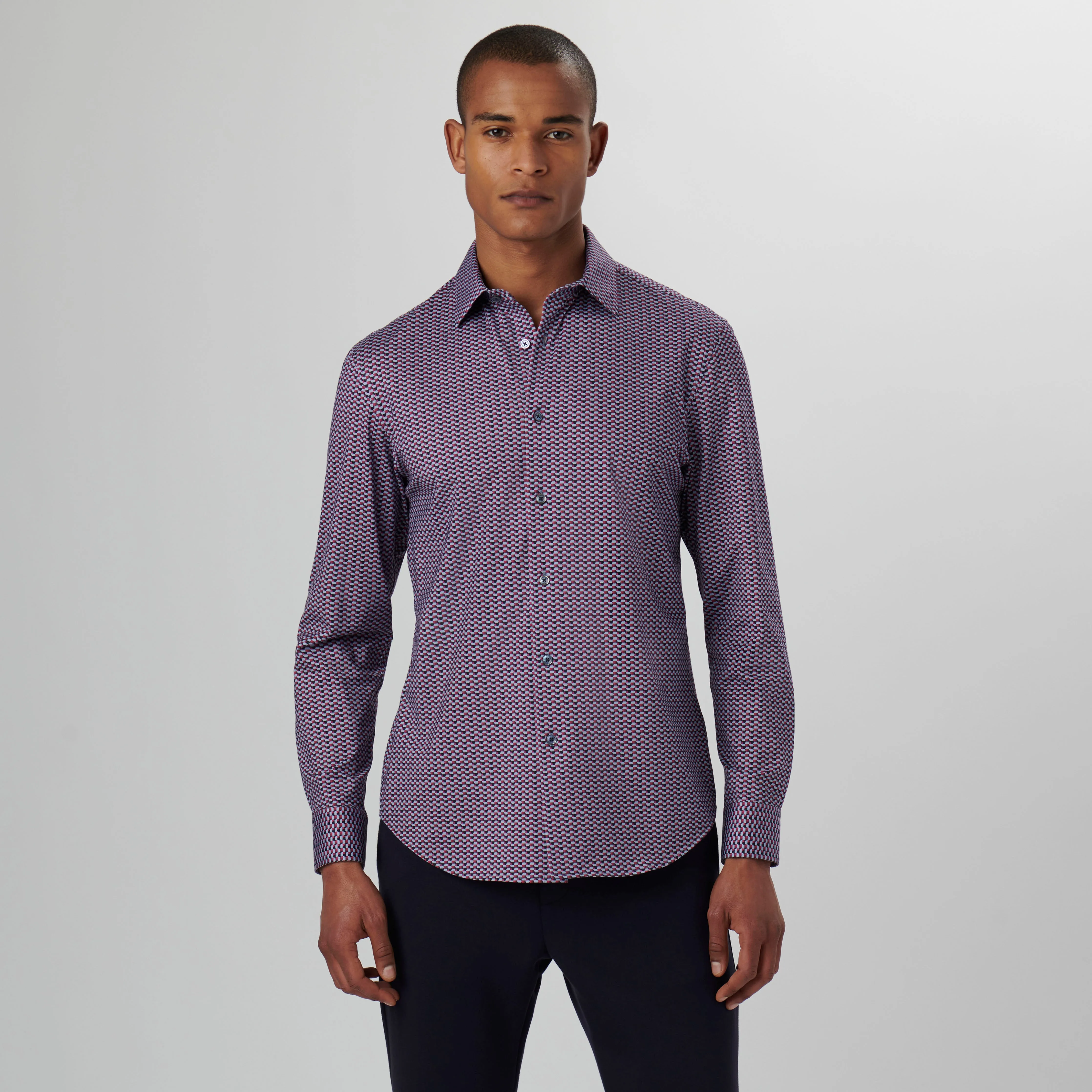 James Illusion Print OoohCotton Shirt