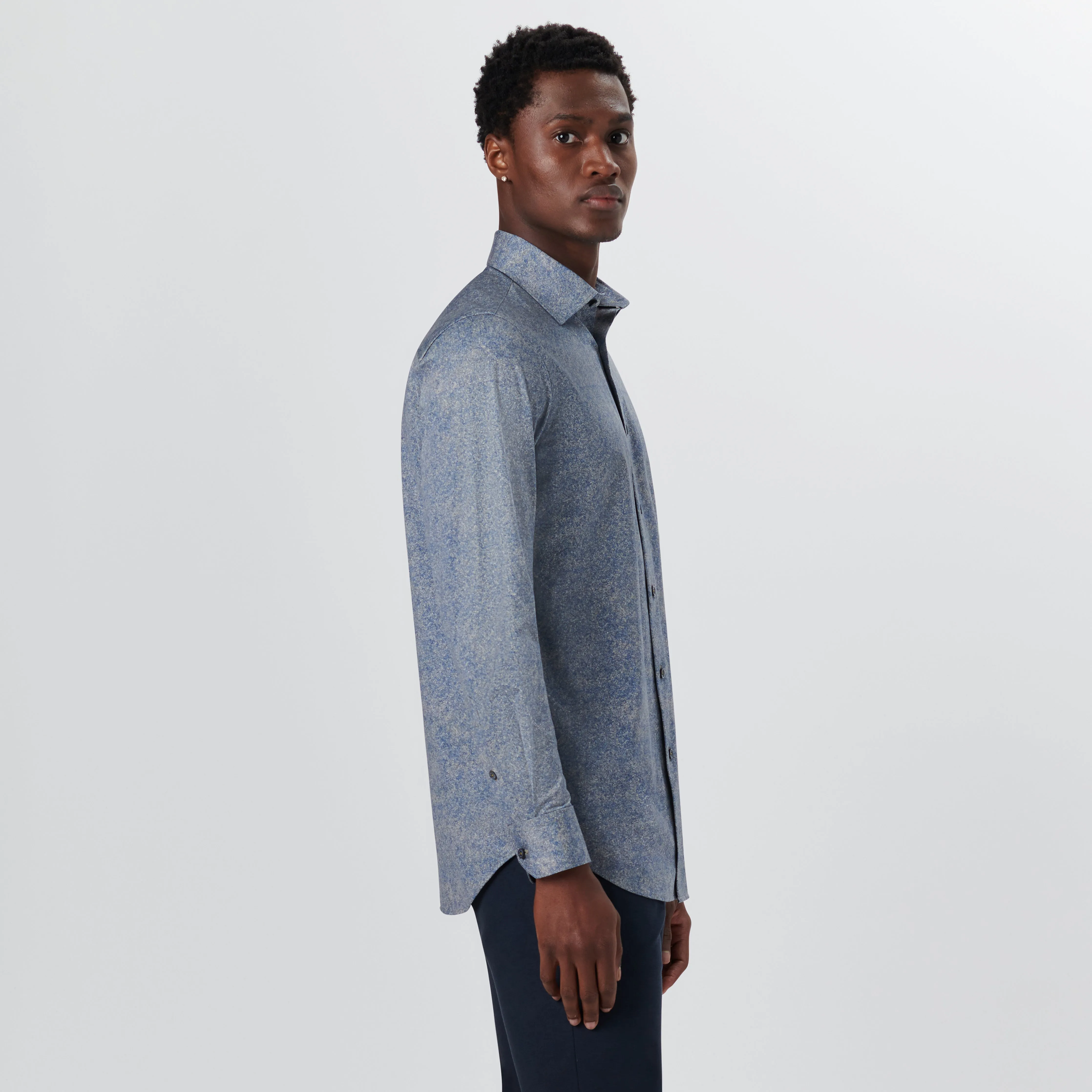JAMES Marble Print OoohCotton Shirt