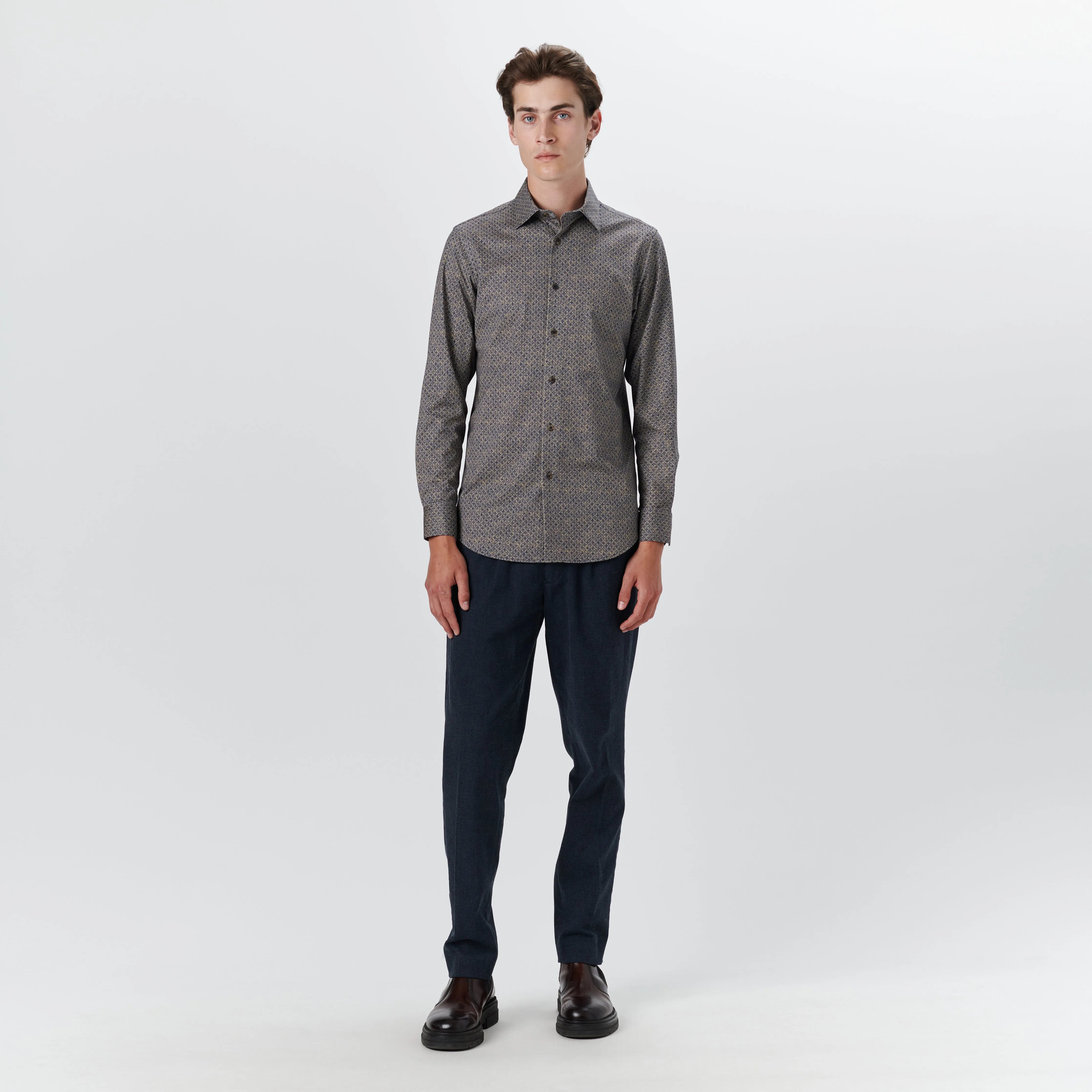 JAMES Medallion Print OoohCotton Shirt