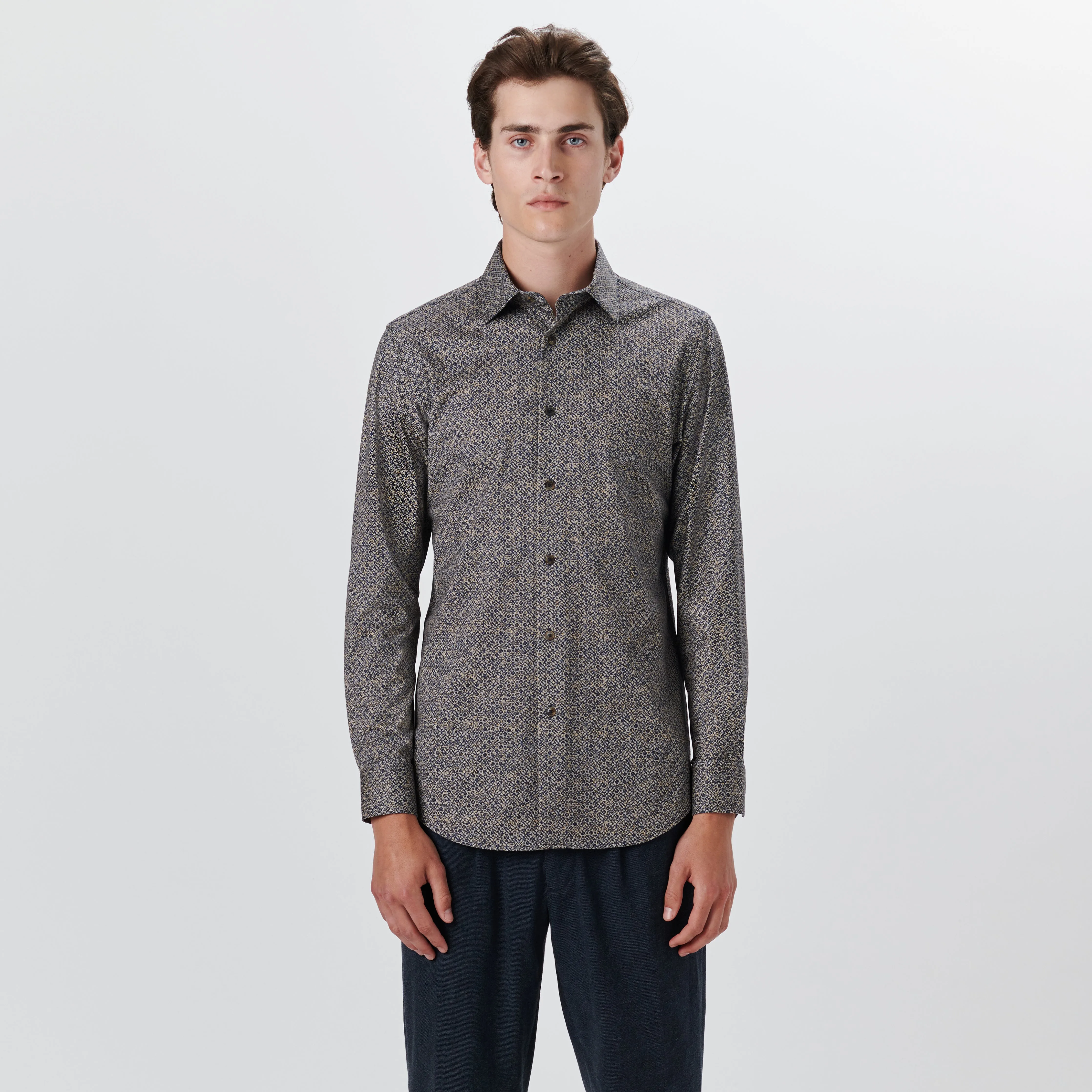 JAMES Medallion Print OoohCotton Shirt