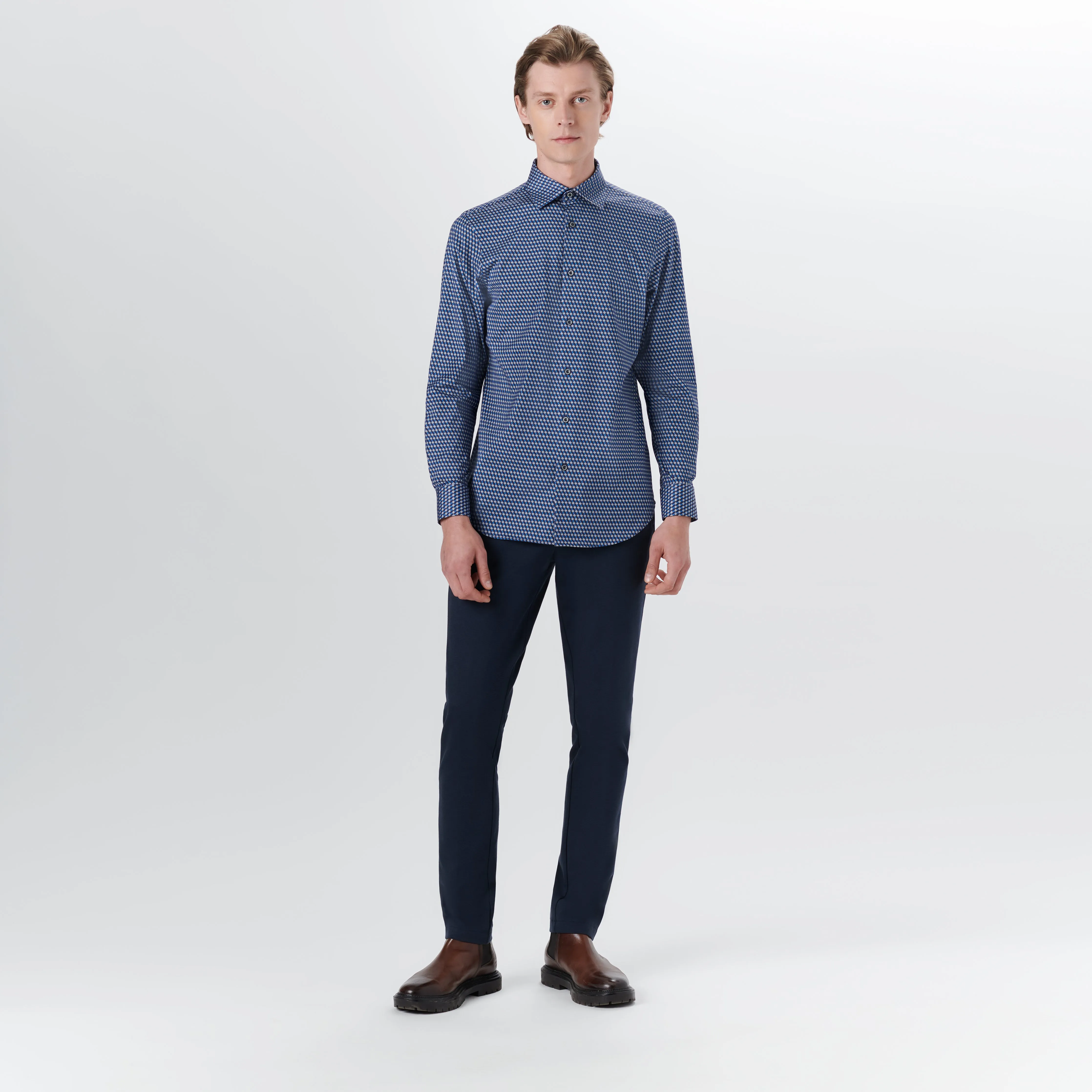 JAMES Optical Illusion Print OoohCotton Shirt