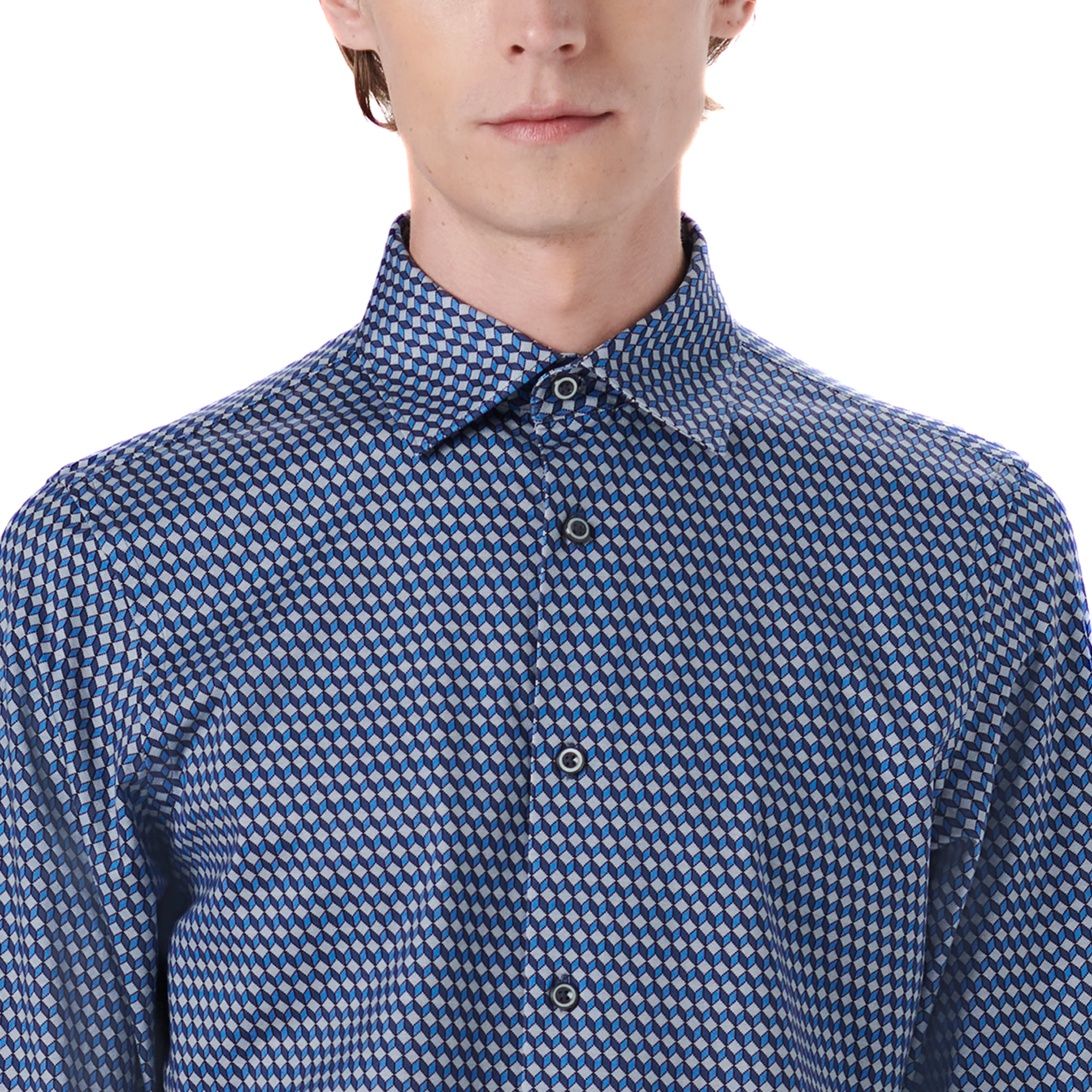 JAMES Optical Illusion Print OoohCotton Shirt