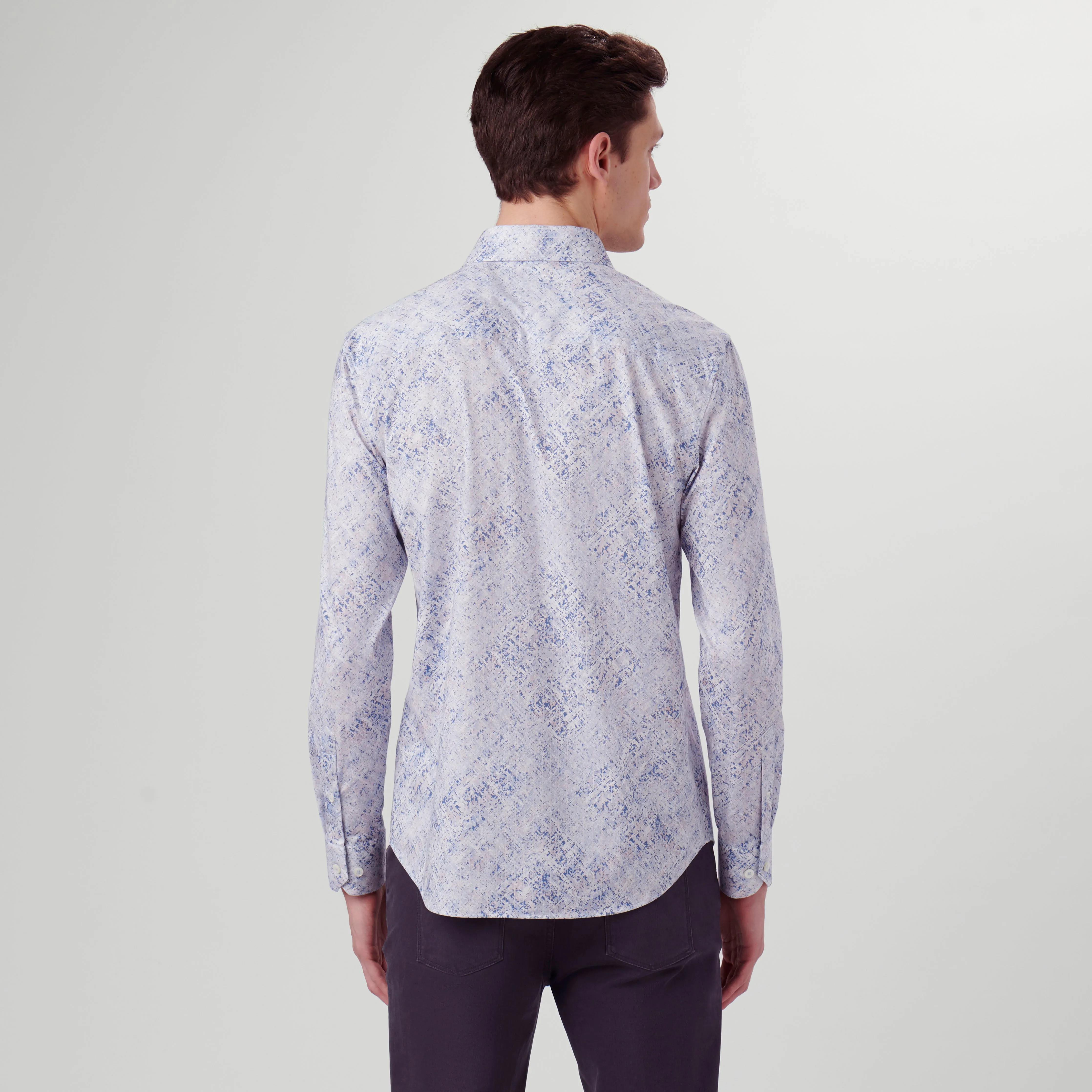 James Watercolor Print OoohCotton Shirt