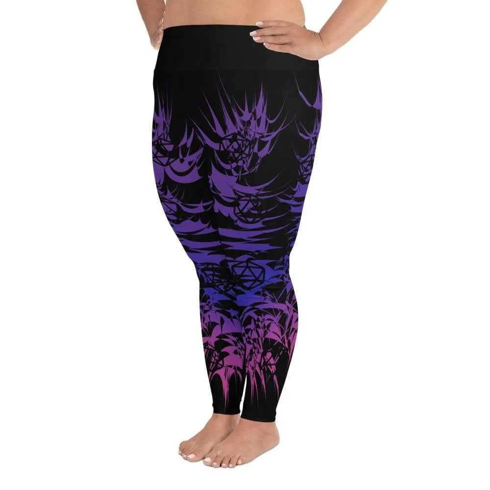 KachaBlast D20 Womens Plus Size Leggings