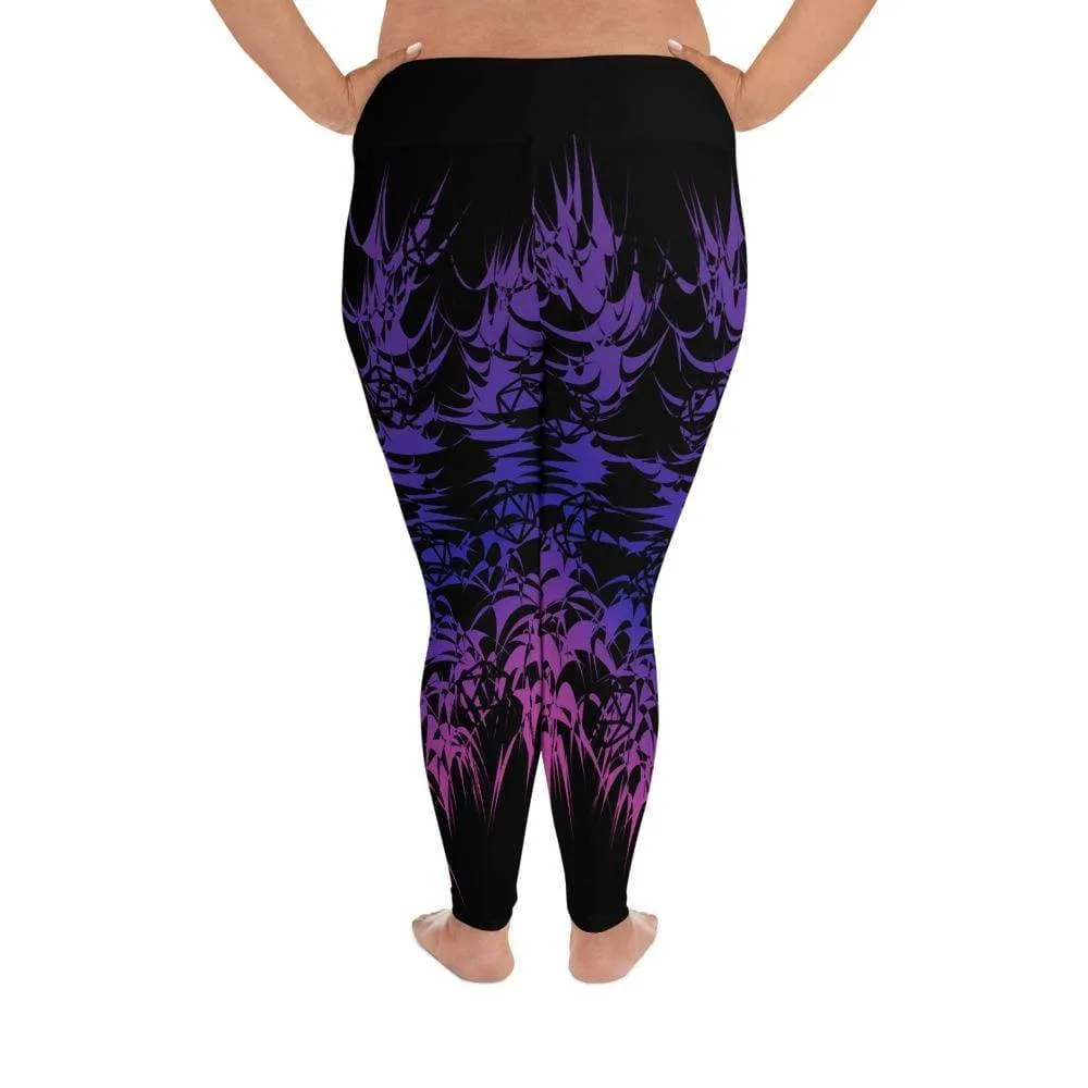 KachaBlast D20 Womens Plus Size Leggings