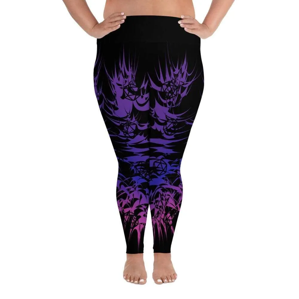 KachaBlast D20 Womens Plus Size Leggings