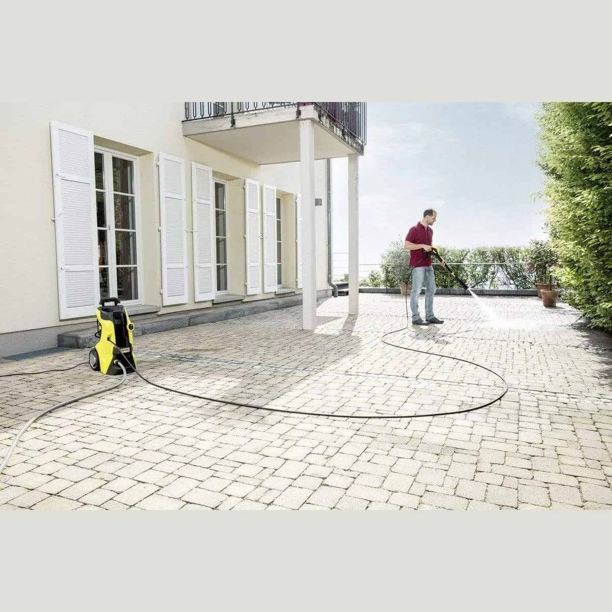 Karcher 9m Quick Connect High-Pressure Hose - H 9 Q