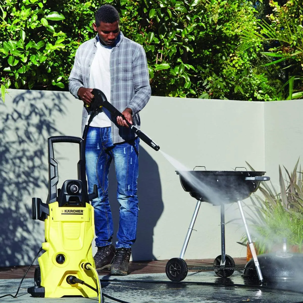 Karcher K4 Electric Pressure Washer 130 Bar 240V