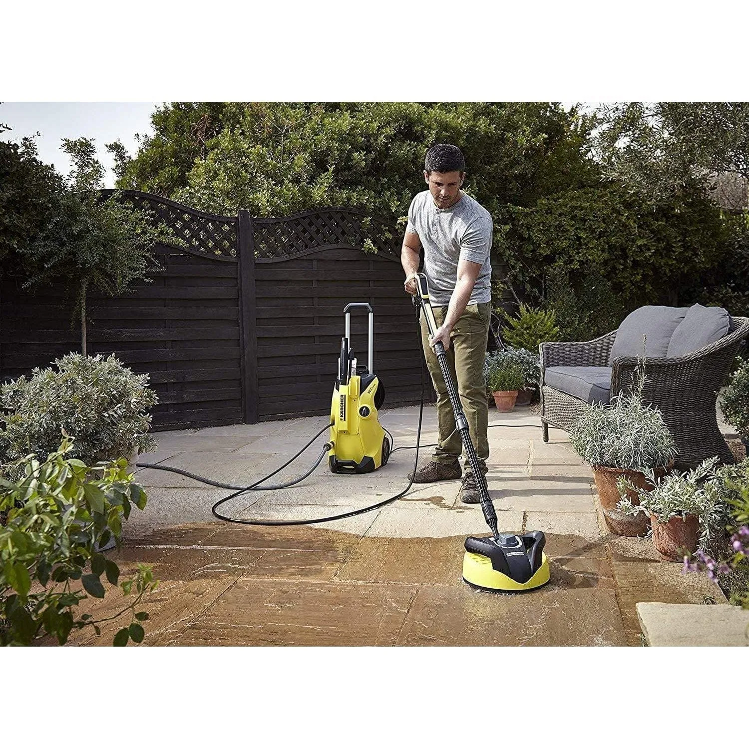 Karcher K4 Premium Full Control Home Pressure Washer 130 Bar 240V
