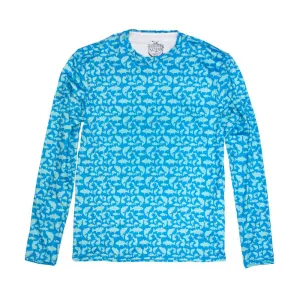Kevin's Custom Printed Long Sleeve Redfish Performance T-Shirt