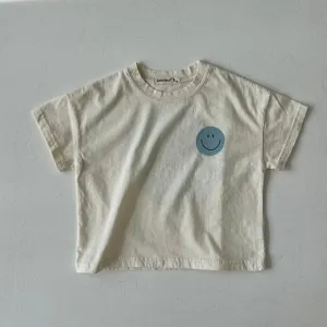 Kids Smile Tee- Cream
