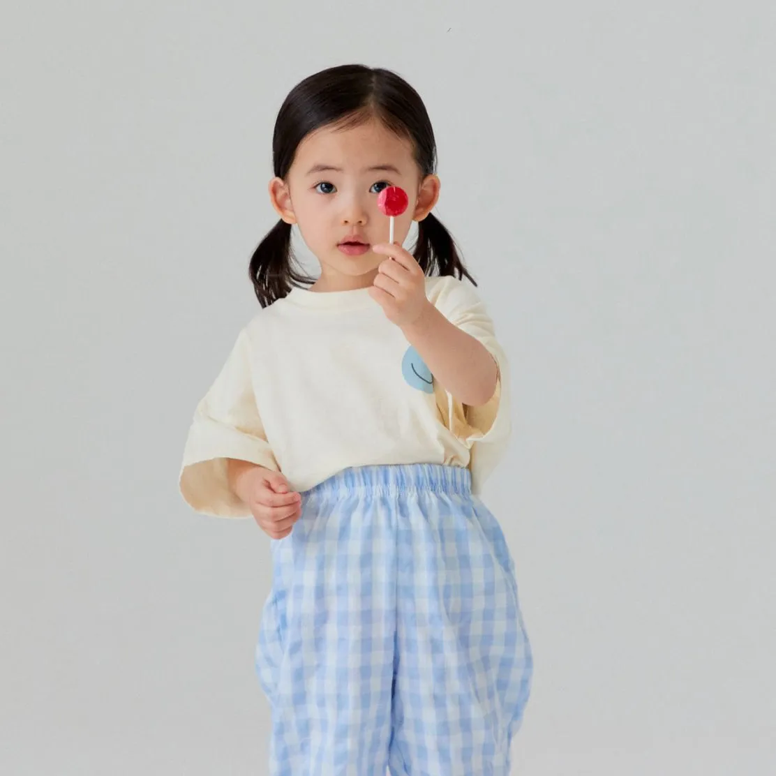 Kids Smile Tee- Cream