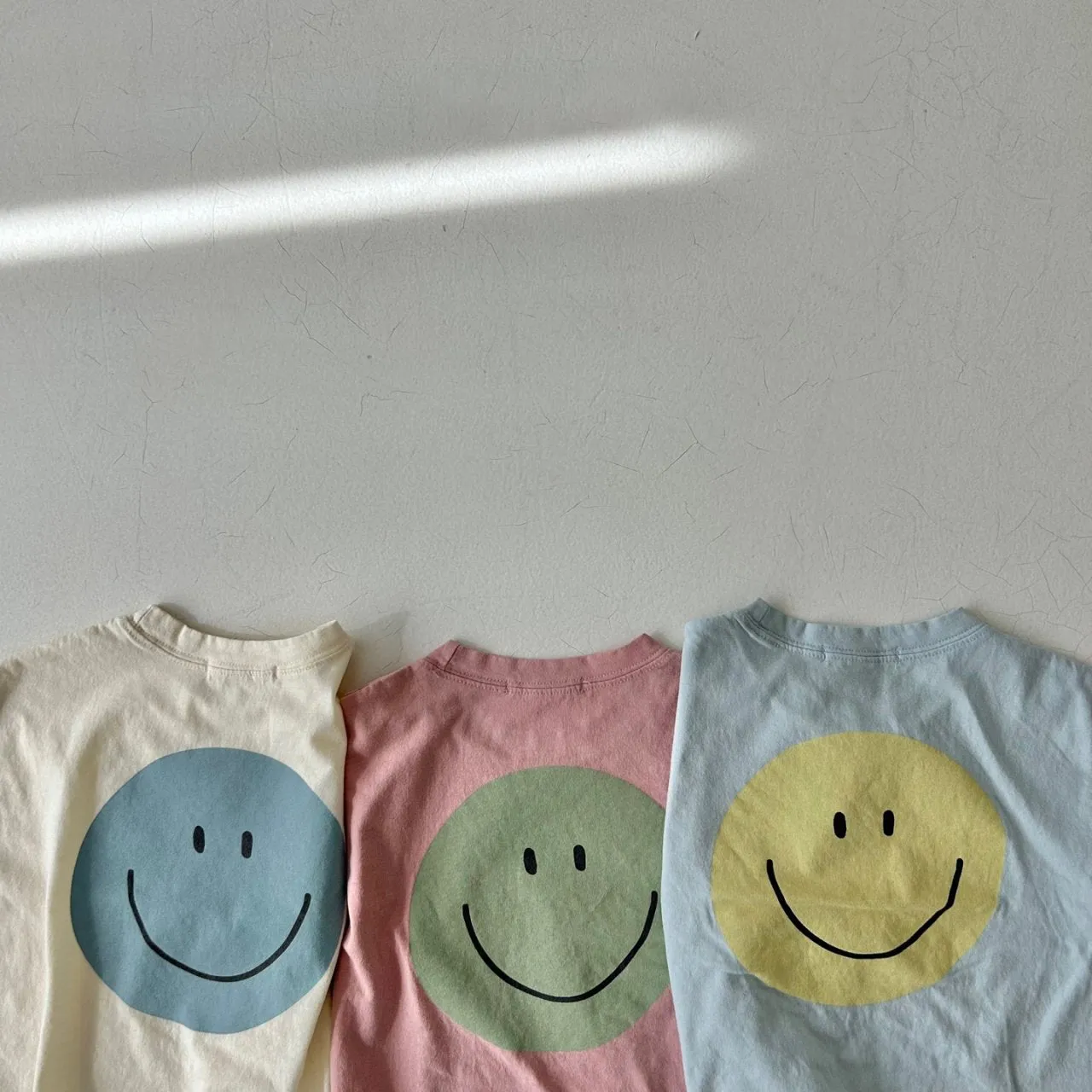 Kids Smile Tee- Cream