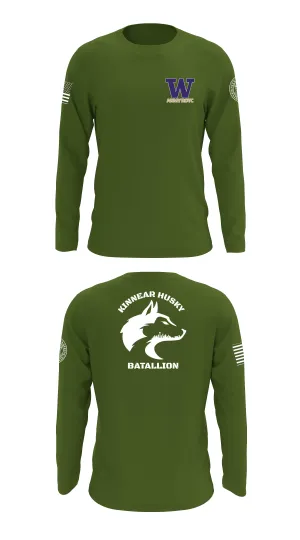 Kinnear Husky Batallion Store 1 Core Men's LS Performance Tee - 56267577749