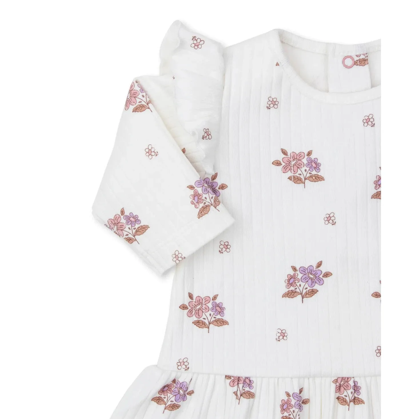 Kissy Love Abloom Ribbed Dress Set