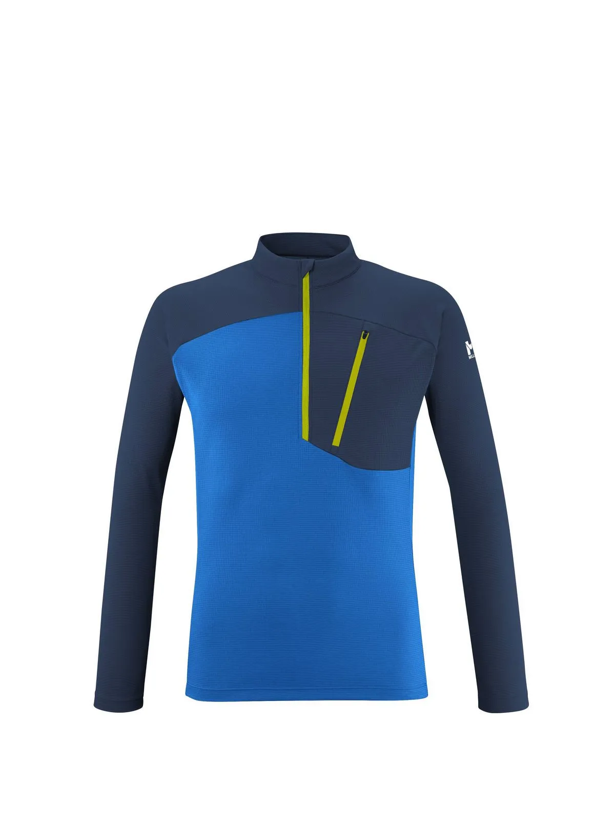Koszulka MILLET M Morpho Zip Ls niebieski