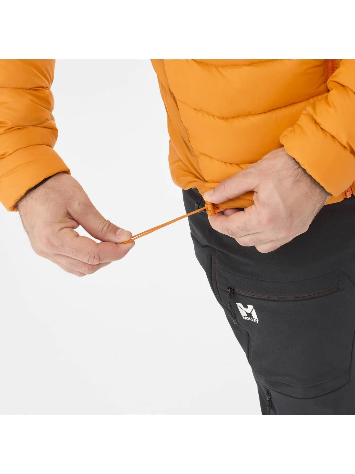 Kurtka męska puchowa MILLET M Evole Down Jacket Pomarańczowy