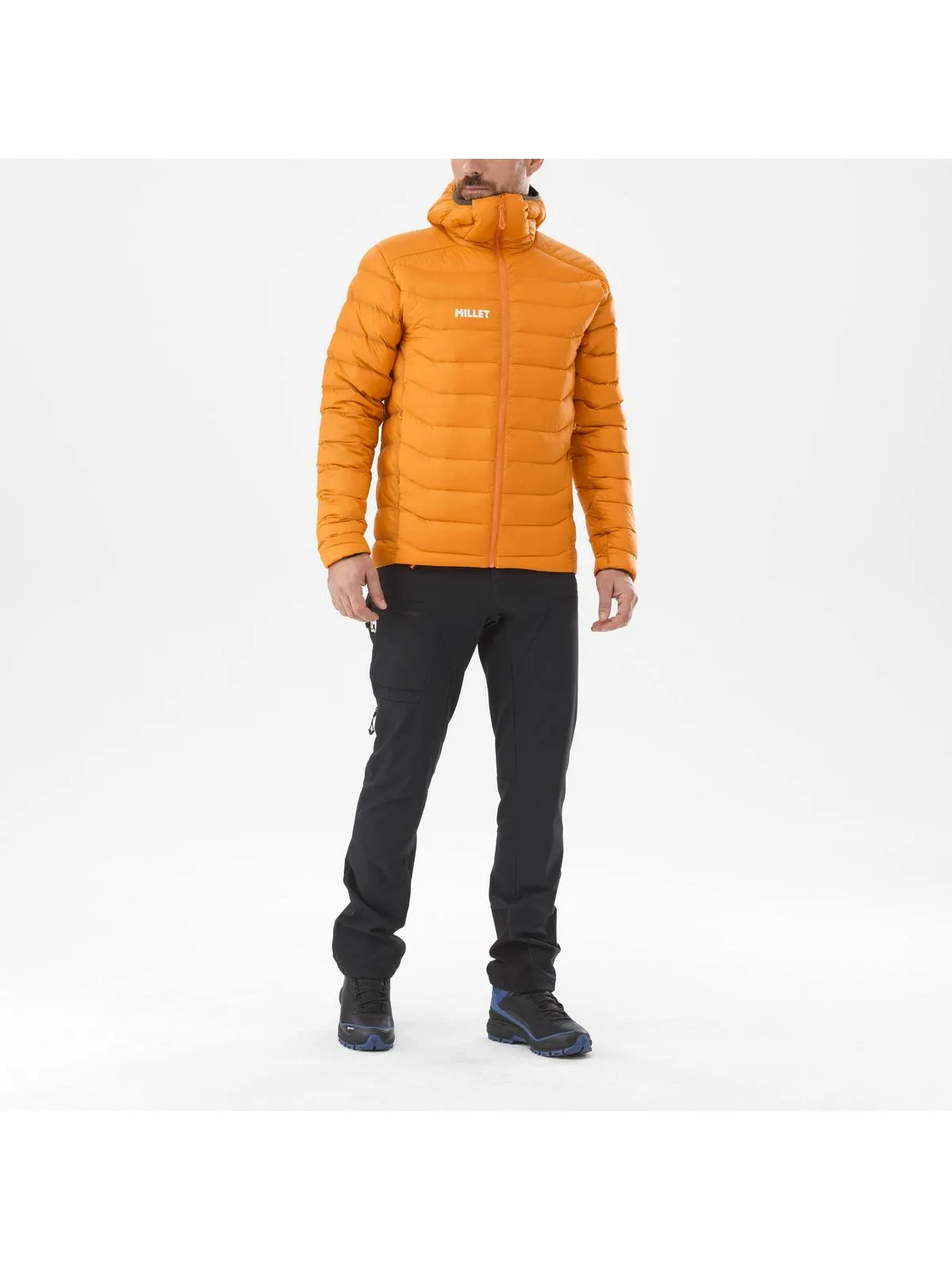 Kurtka męska puchowa MILLET M Evole Down Jacket Pomarańczowy