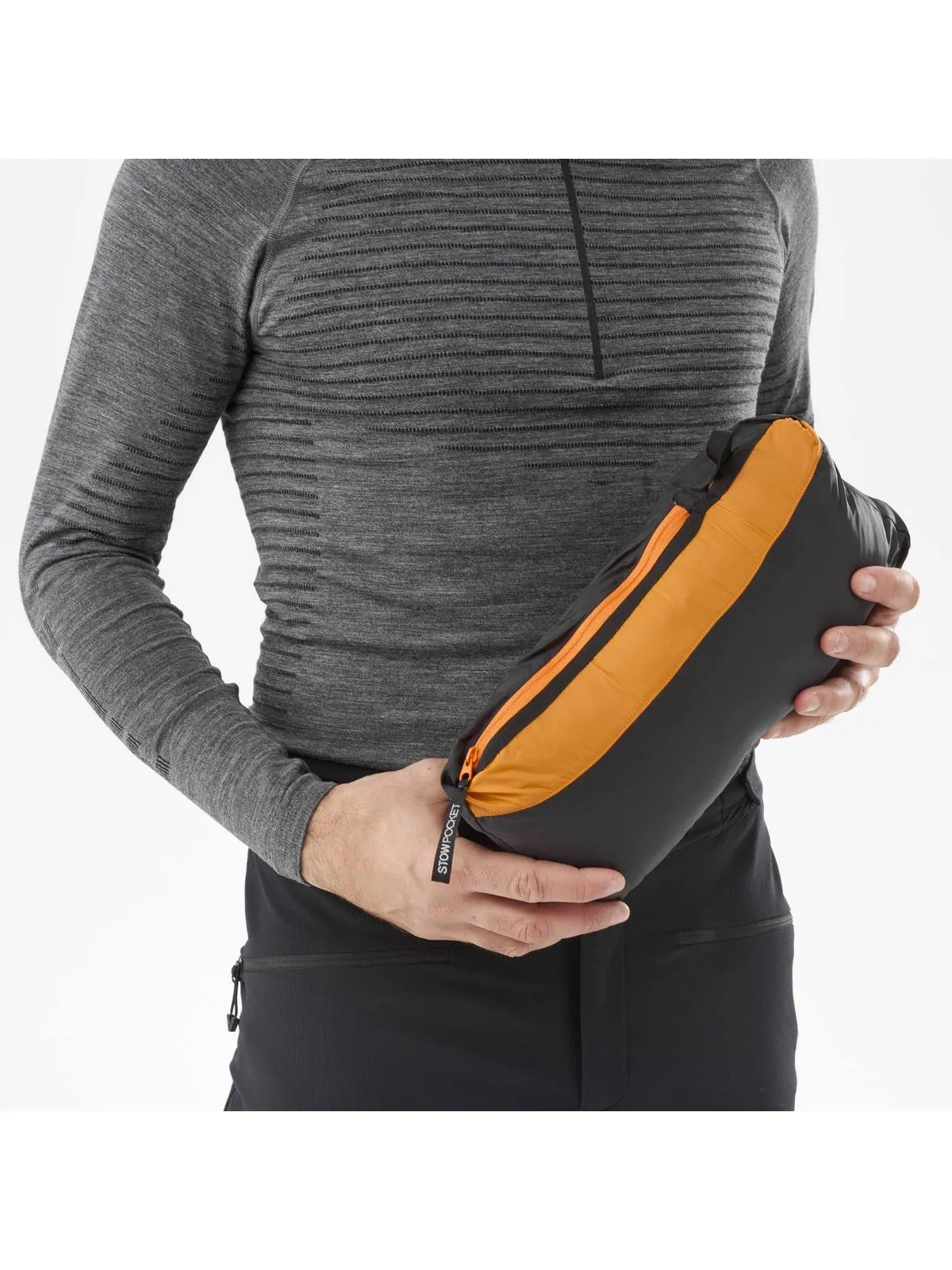 Kurtka męska puchowa MILLET M Evole Down Jacket Pomarańczowy