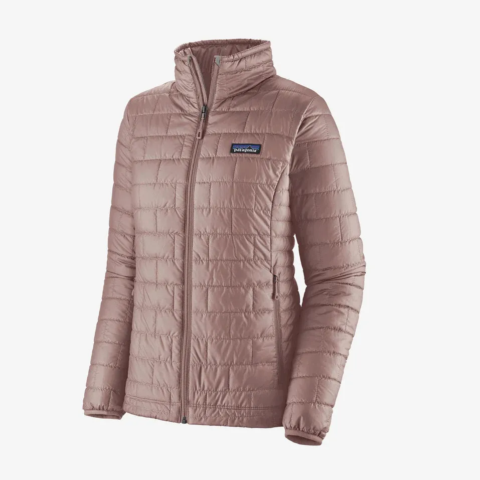 LADIES PATAGONIA NANO PUFF JACKET - STINGRAY MAUVE