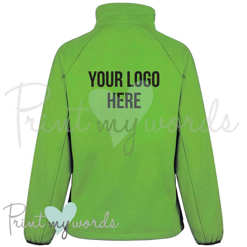 Ladies Personalised Softshell Jacket - Own Logo