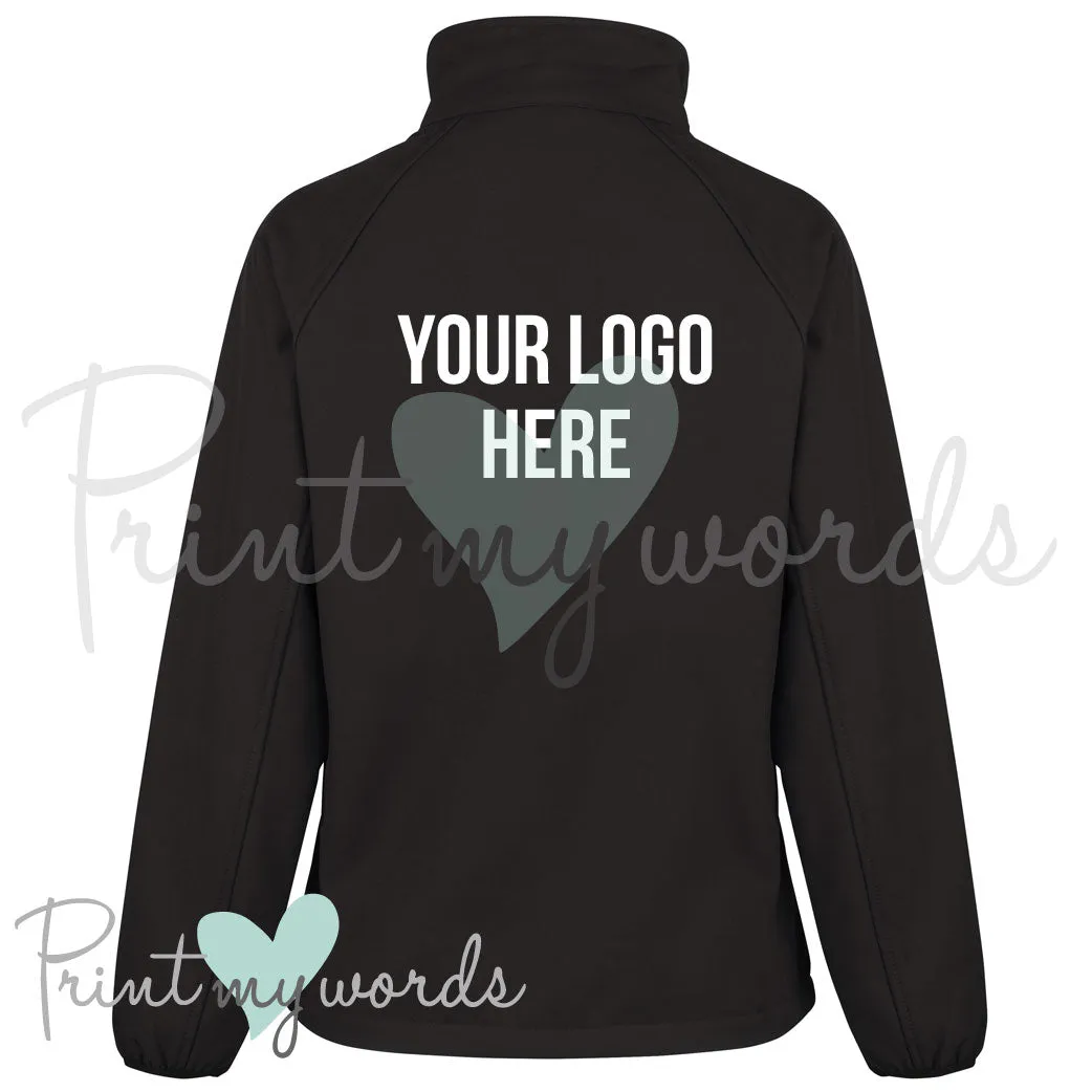 Ladies Personalised Softshell Jacket - Own Logo