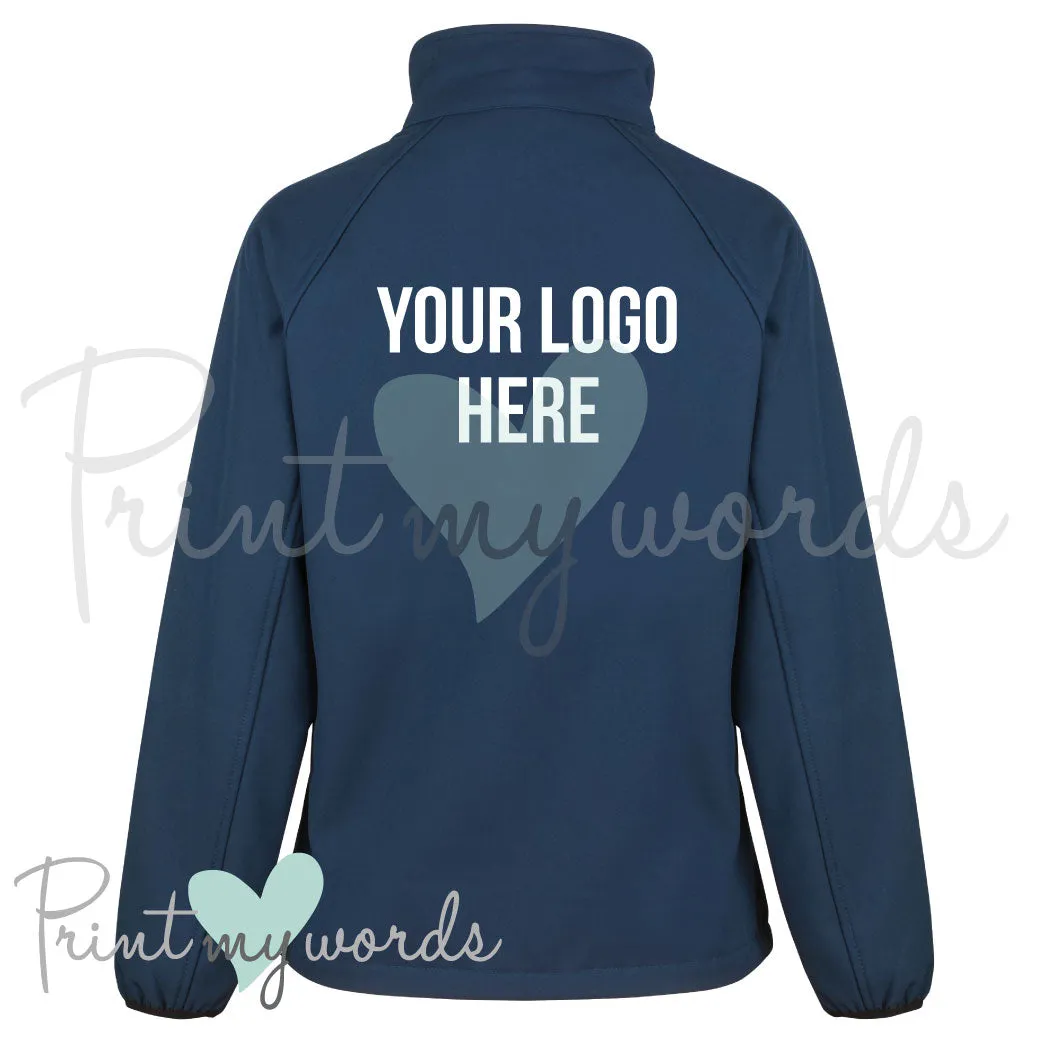 Ladies Personalised Softshell Jacket - Own Logo