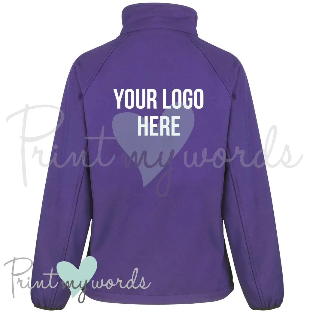 Ladies Personalised Softshell Jacket - Own Logo
