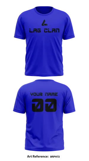 Lag Clan Store 1 Core Men's SS Performance Tee - 9rpH72