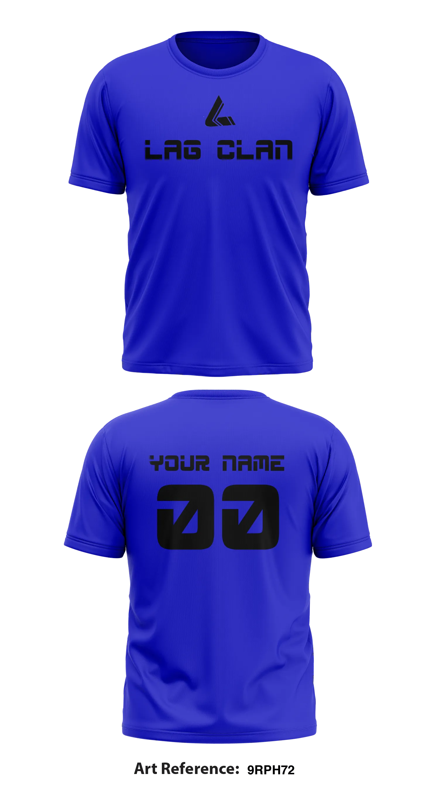 Lag Clan Store 1 Core Men's SS Performance Tee - 9rpH72