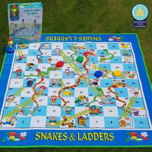 Large Snakes & Ladders Dice Game