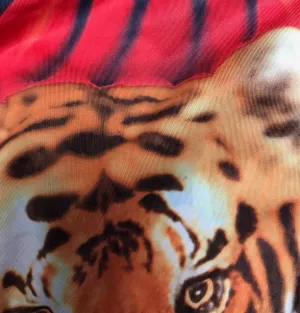 LEGGINGS RED TIGER/HAWAIIAN FLORAL