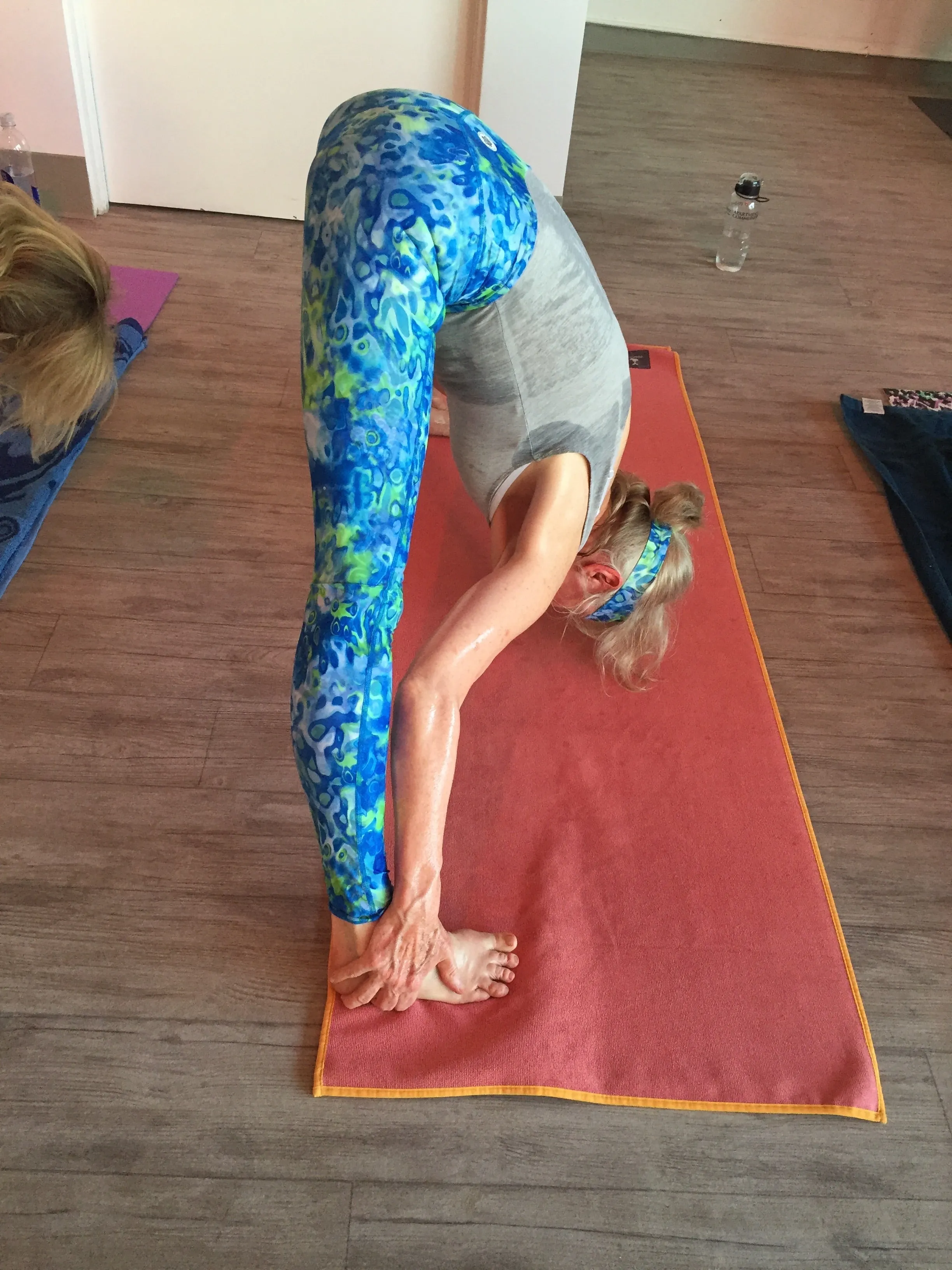 LEGGINGS VINTAGE BLUE HAWAII/OCEAN BLUE