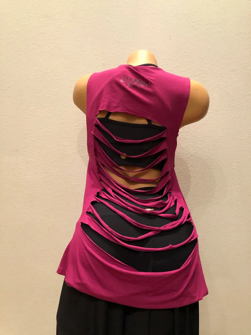 [Lilikoi Wear] Tops: Paula Horizontal Tank